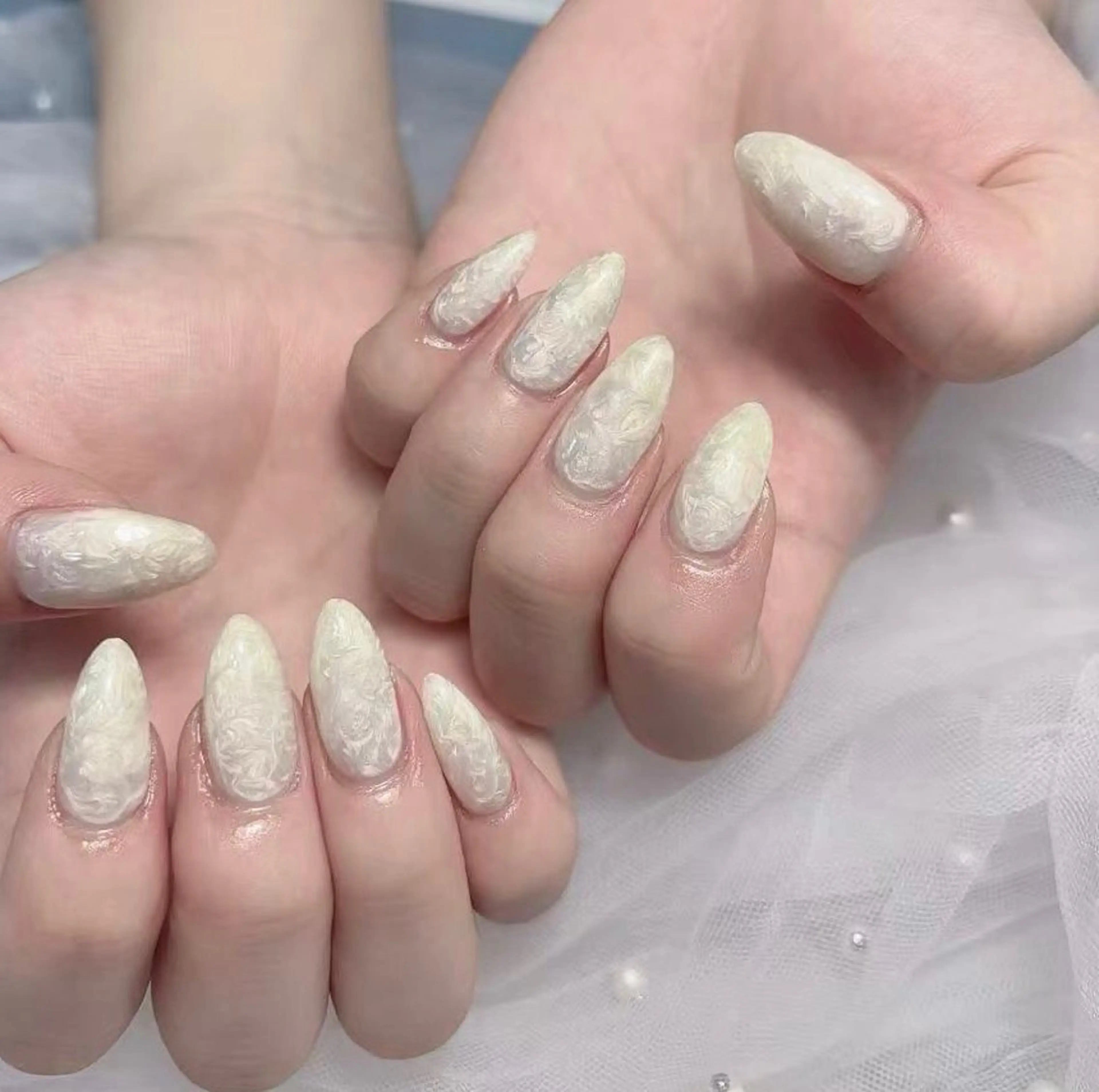 ネイル ハンドネイル 💅研修生の chan みきのネイルデザイン