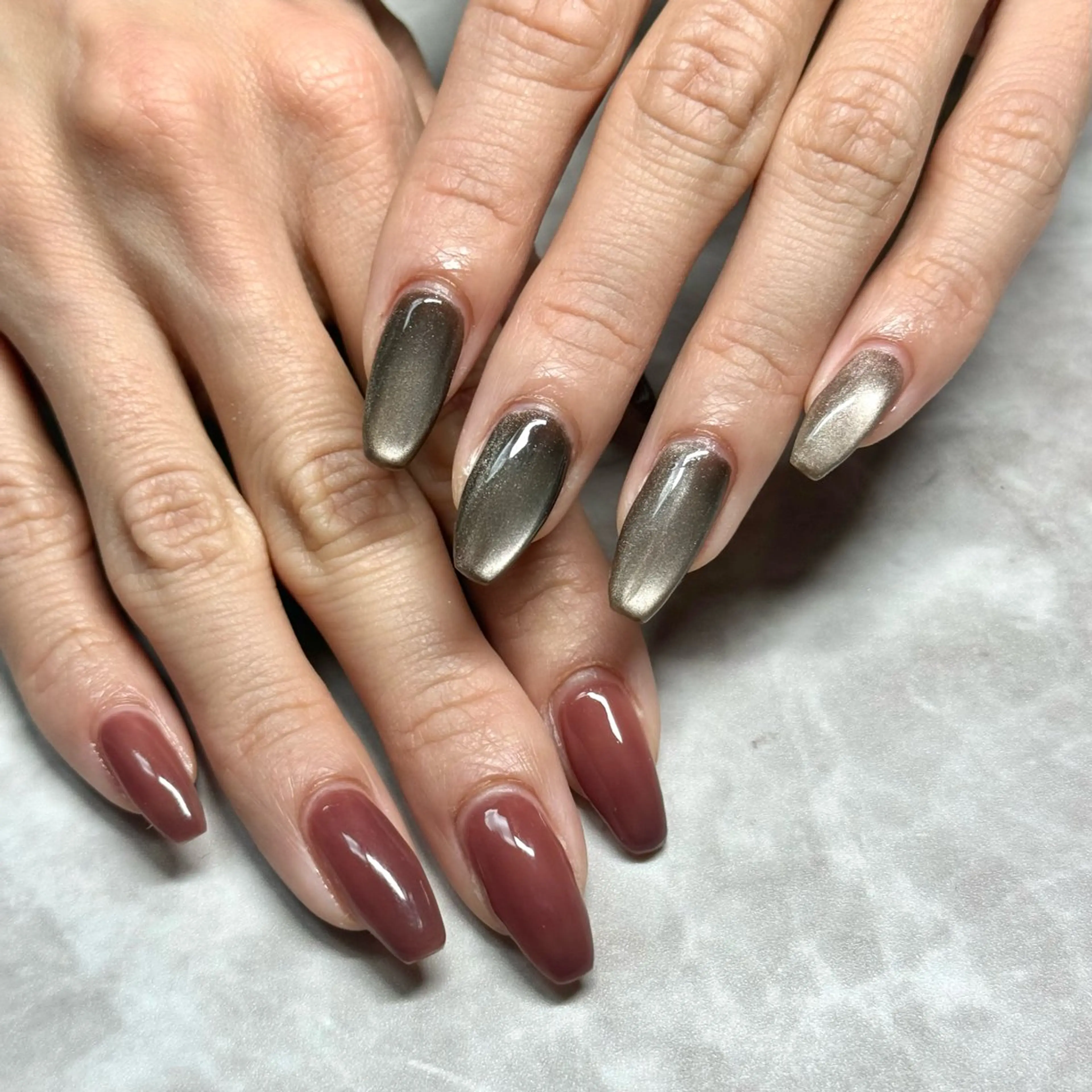 ネイル マグネットネイル lotty nail conomiのネイルデザイン