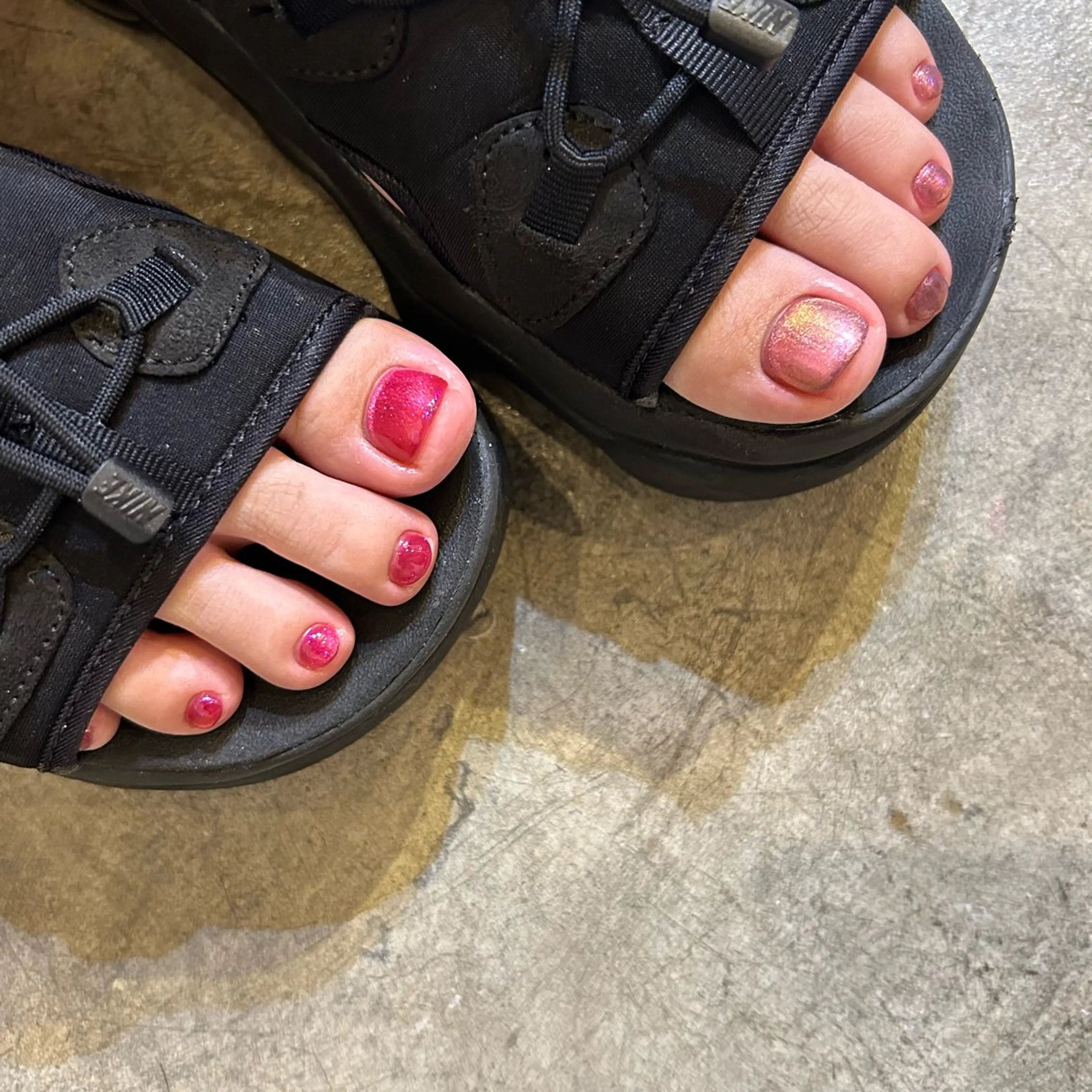 ネイル ミラーネイル ワンカラーネイル Yumi 広尾|恵比寿ネイルのネイルデザイン