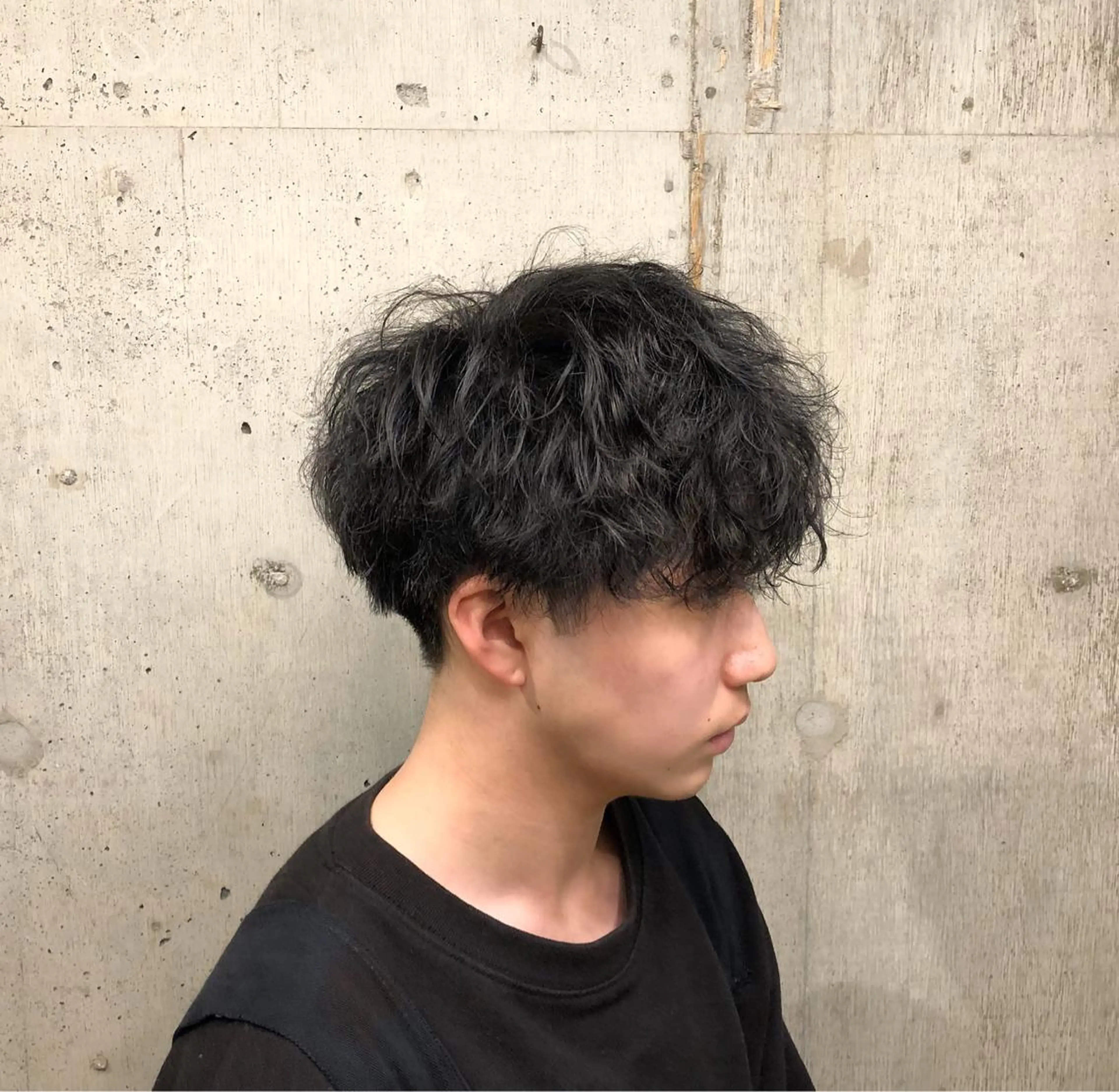 メンズ マッシュ メンズパーマ カット パーマ トリートメント ヘッドスパ STRINGS 下北沢所属・【メンズ特化】 金子諒磨のヘアスタイル