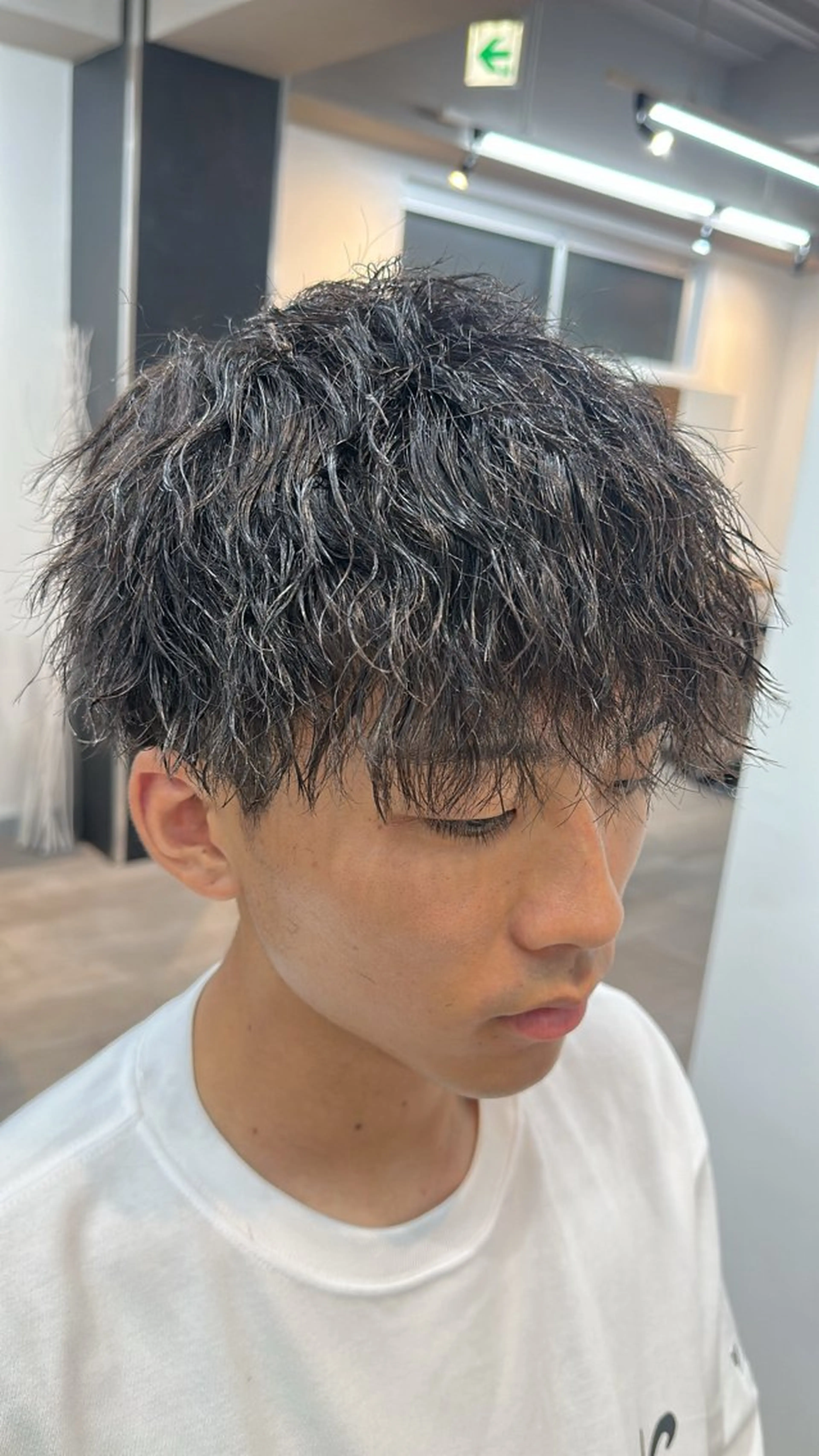 パーマ メンズ メンズパーマ メンズツイストパーマ ツイストパーマ 池田隼也 メンズ/パーマのヘアスタイル