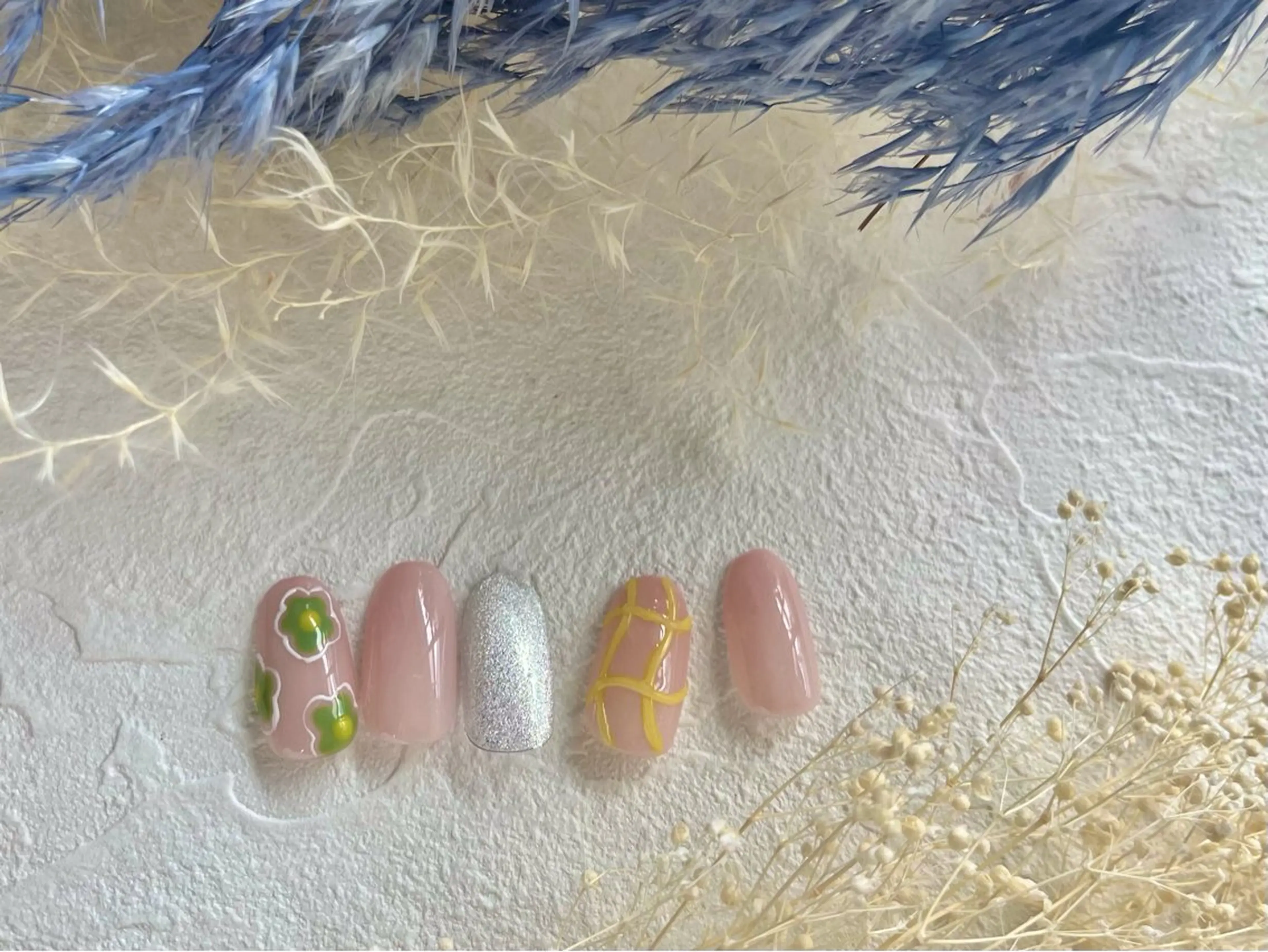 ネイル ジェルネイル 韓国ネイル マグネットネイル メンズネイル パラジェル ハンドネイル kiki nail 二子玉川のネイルデザイン