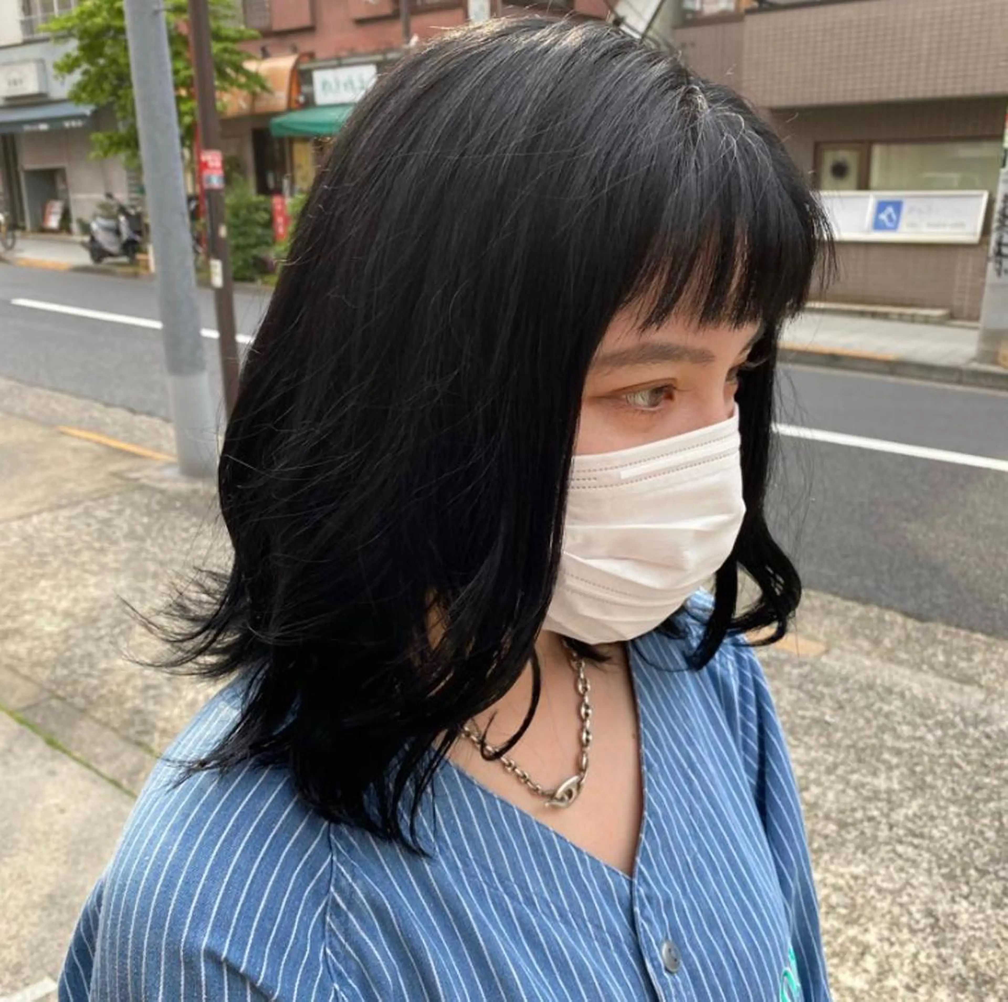 ロング カラー パーマ ヘアアレンジ メンズ キッズ ネイル マツエク・マツパ アイブロウ メンズ韓国風 学生（メンズ向け） 韓国風マツエク 学生 韓国風ヘア 🌈髪質改善TR 艶カラーユウダイ🌈のヘアスタイル