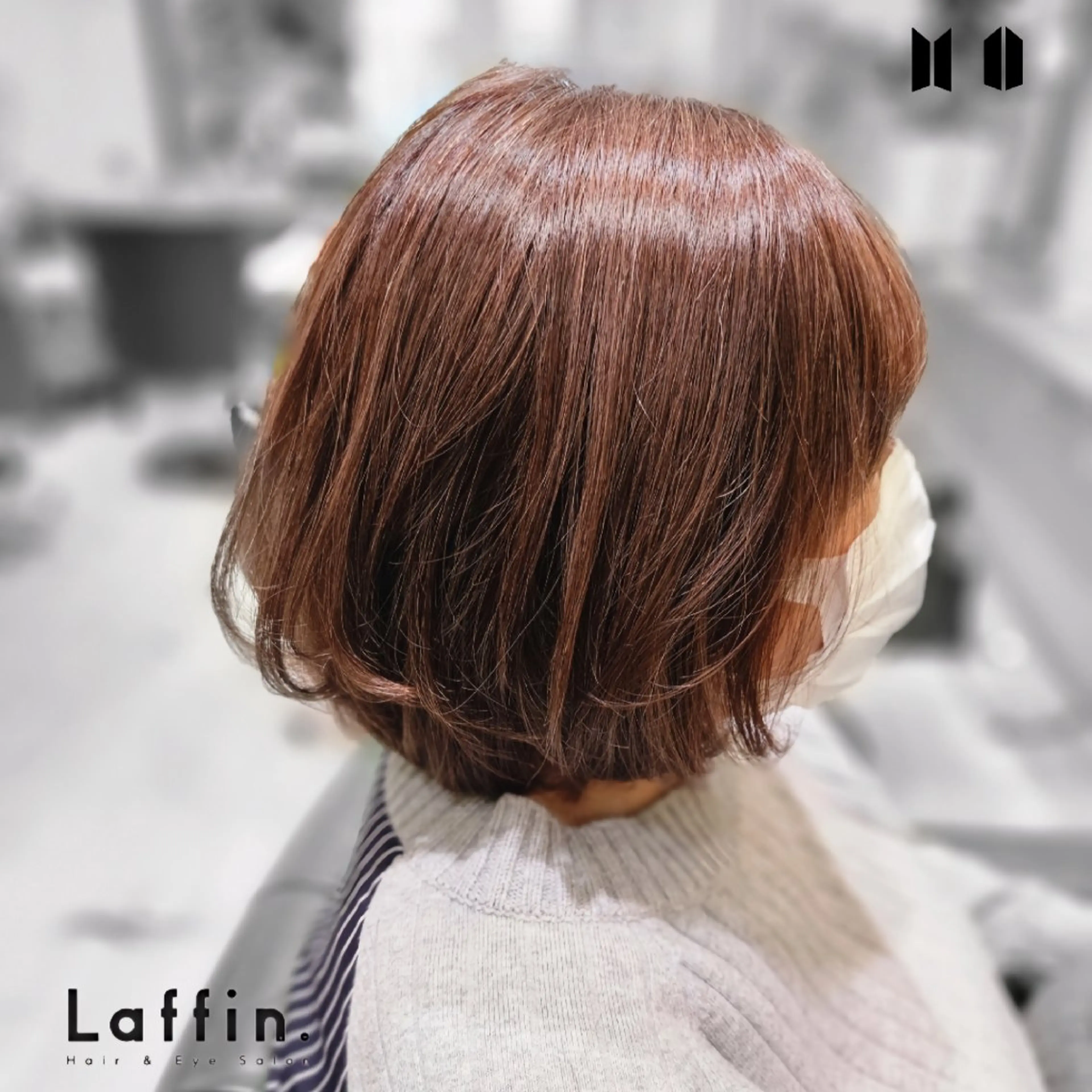 ショート ボブ カット Laffin. HIROのヘアスタイル