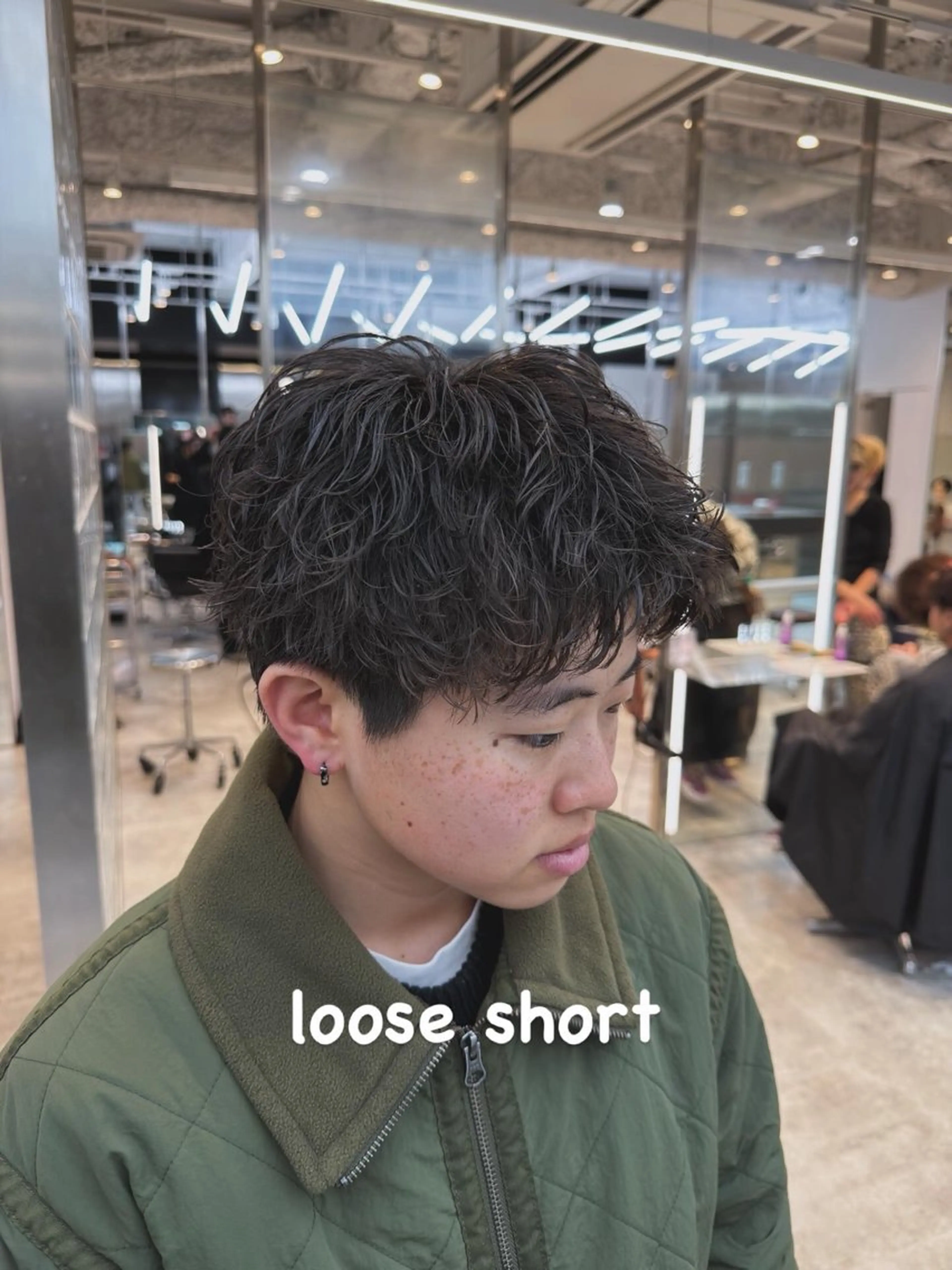 ショート パーマ カット パーマ fifth 児玉達哉 当日予約🙆のヘアスタイル