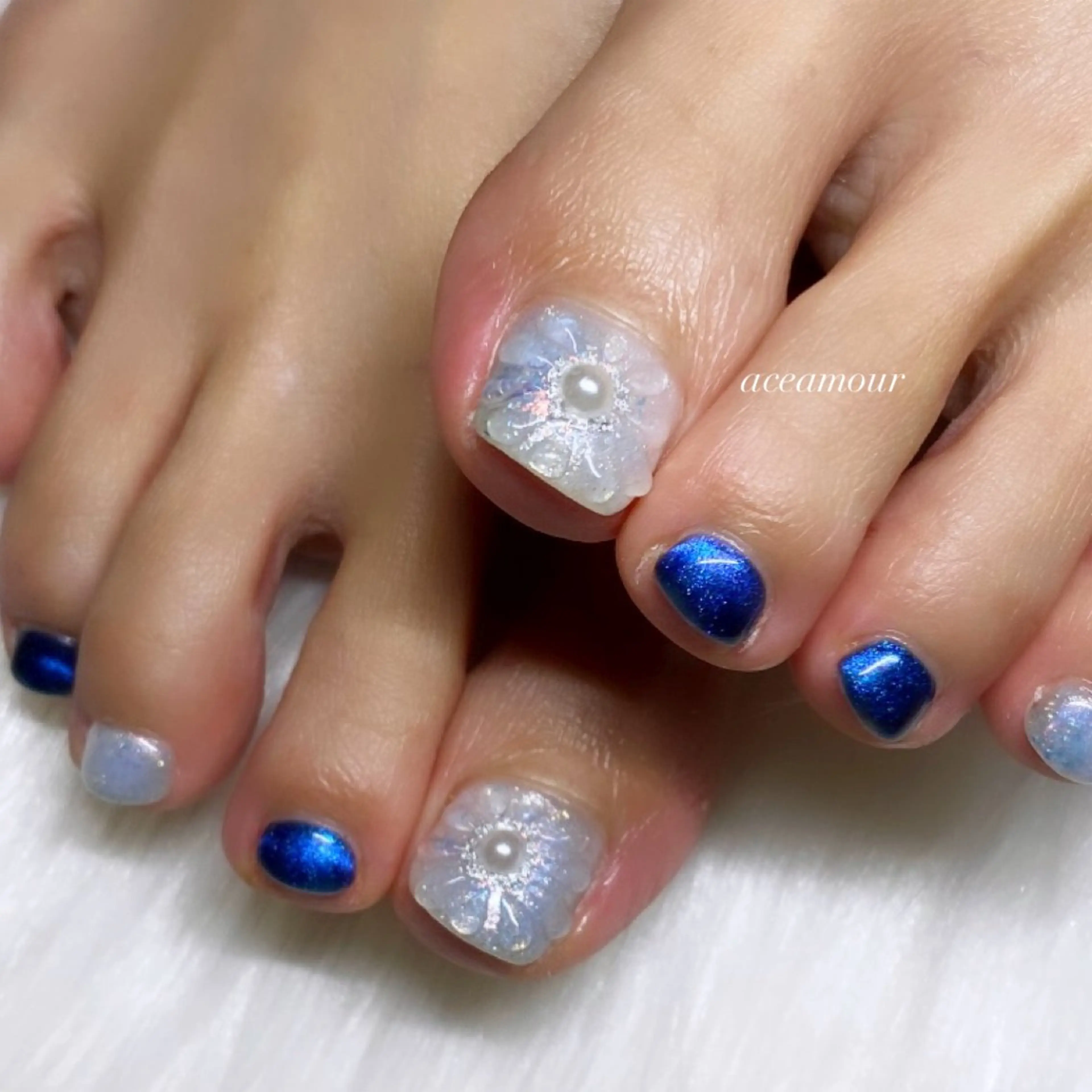 ネイル ぷっくりネイル ネイル/耳つぼ /新ホワイトニングのネイルデザイン