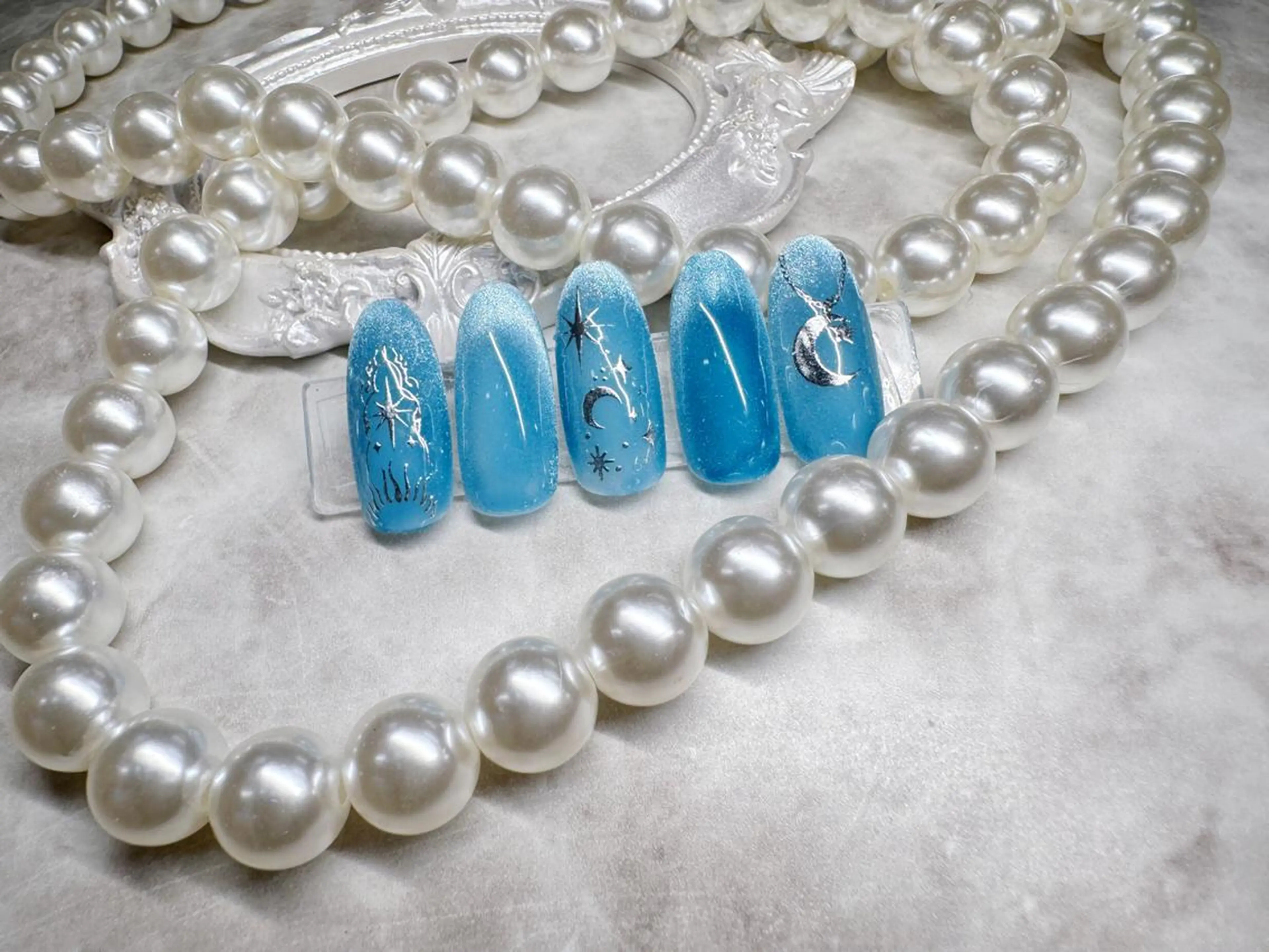 ネイル (∩_∩)ミモネイル /eyelashのネイルデザイン