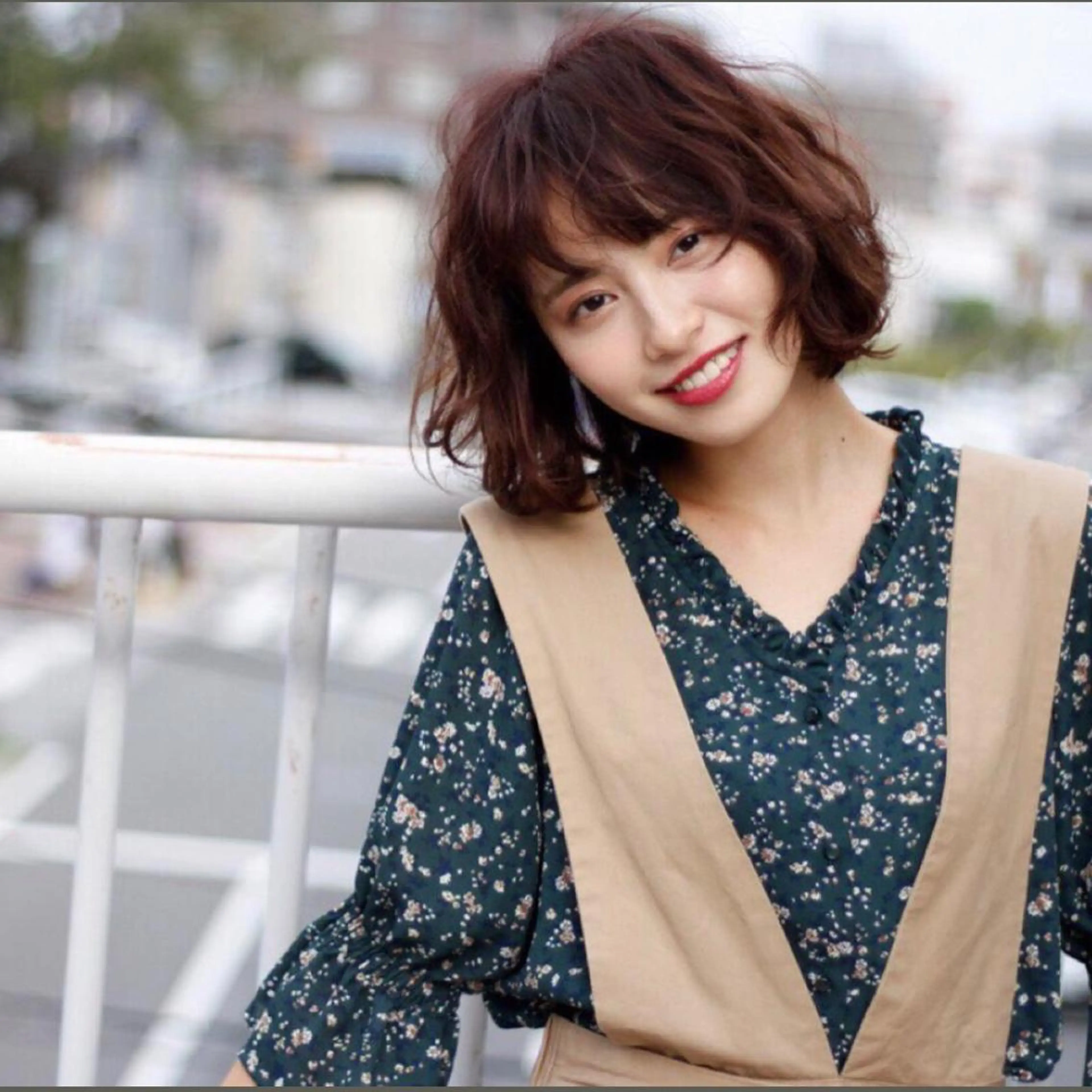 ミディアム 芽生 🌱のヘアスタイル