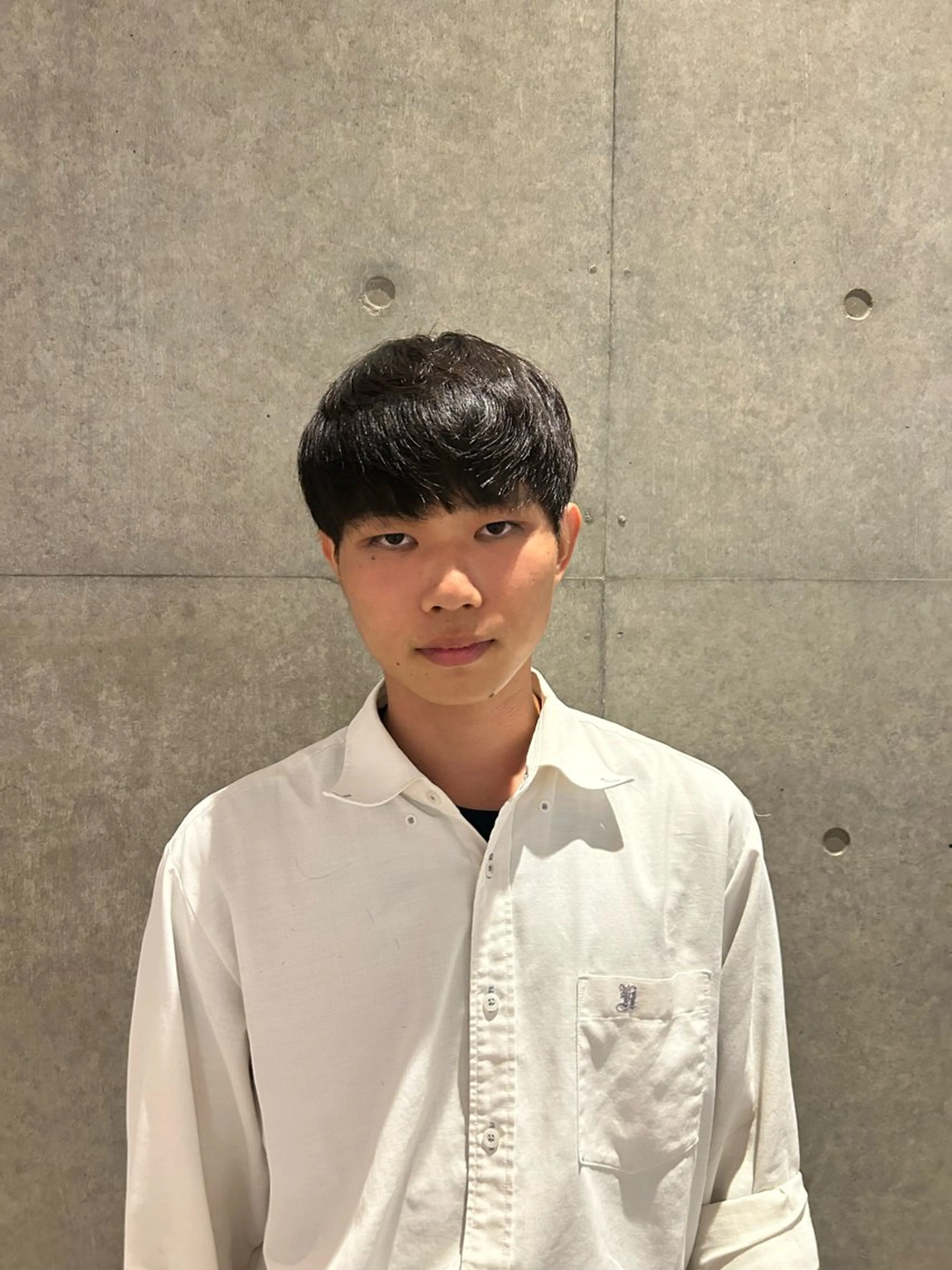 メンズ マッシュ カット 南 菜花のヘアスタイル