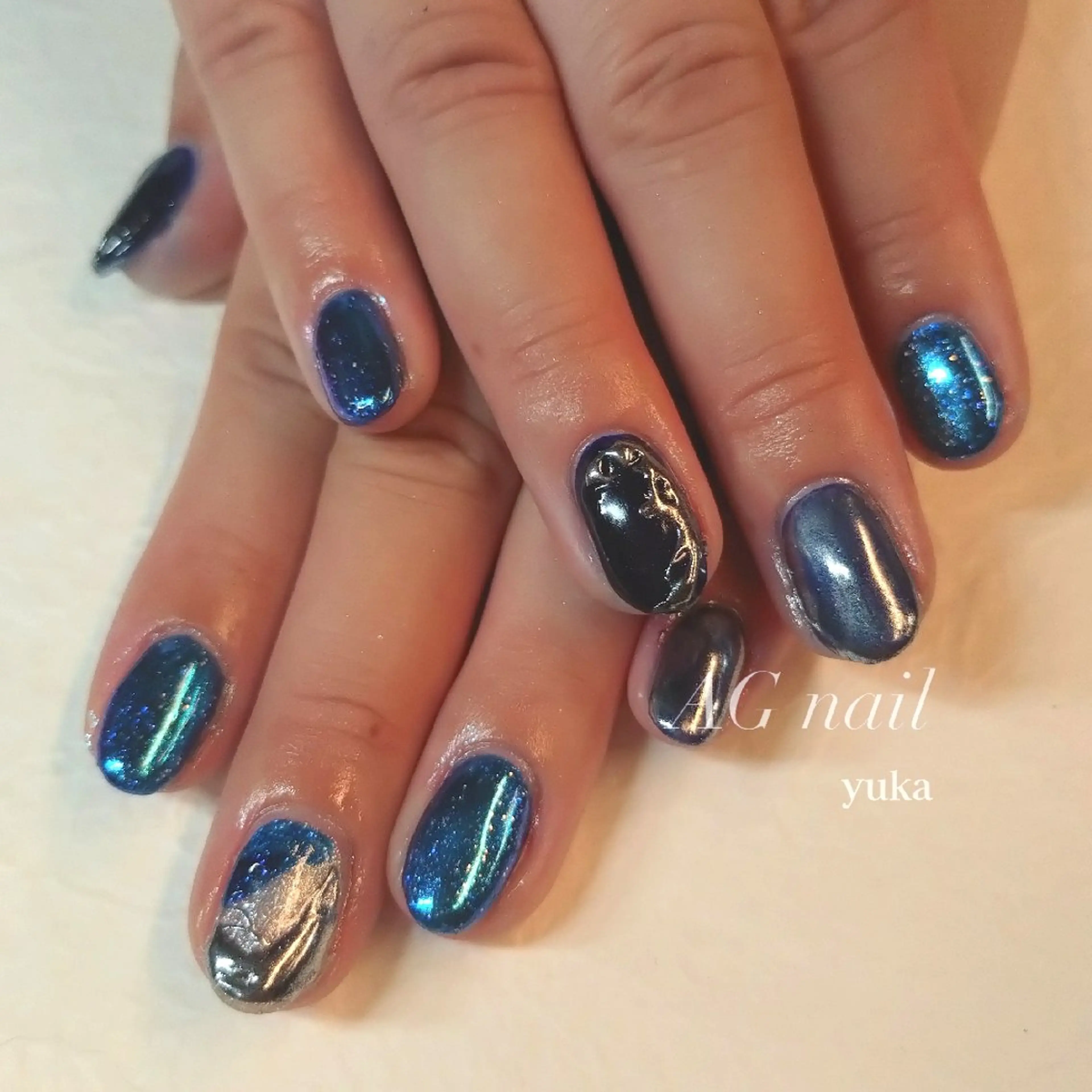 ネイル ハンドネイル AG nail 〚　yuka　〛のネイルデザイン