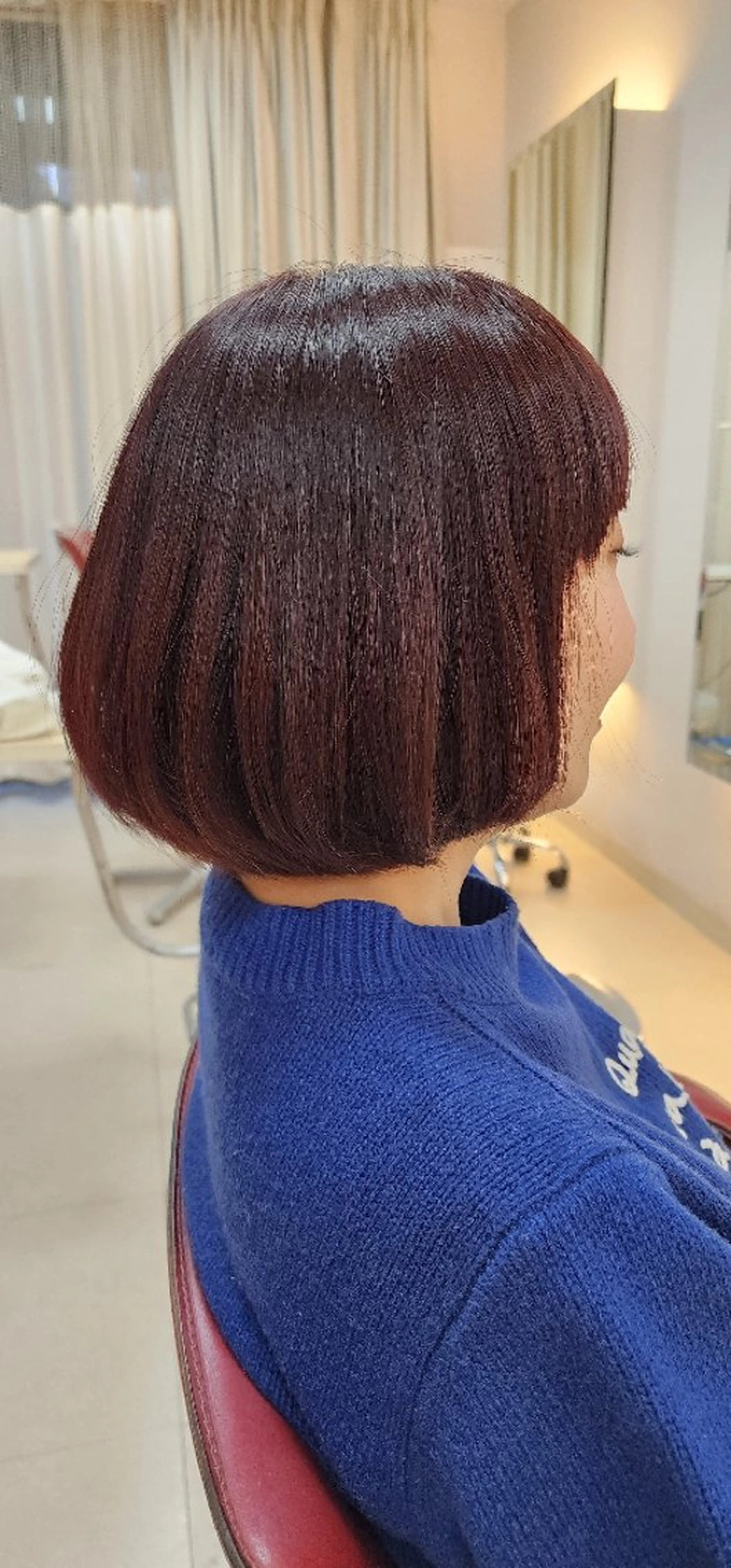 ミディアム カラー hairmake Juinのヘアスタイル