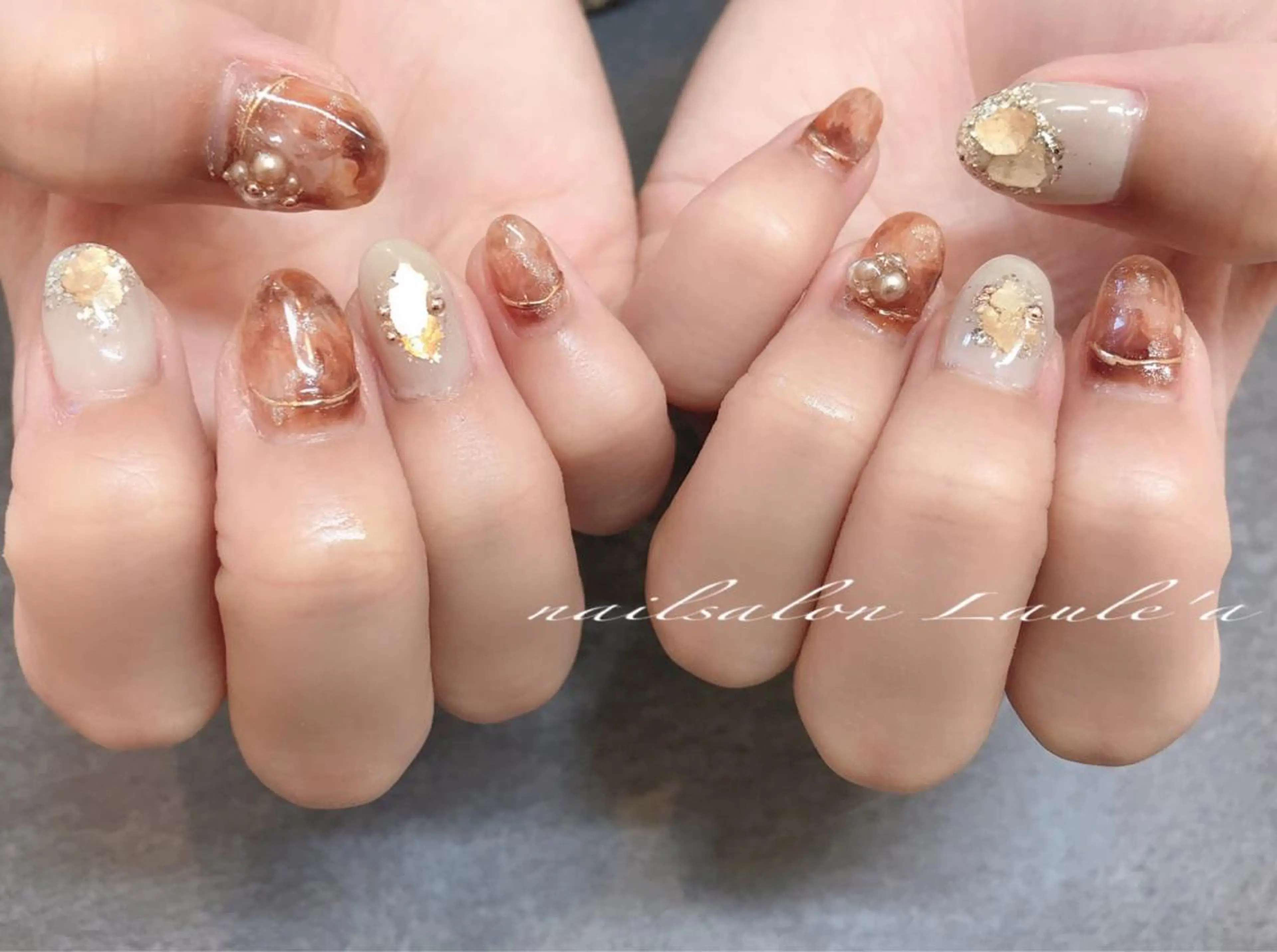 ネイル nailsalon Laule'aのネイルデザイン
