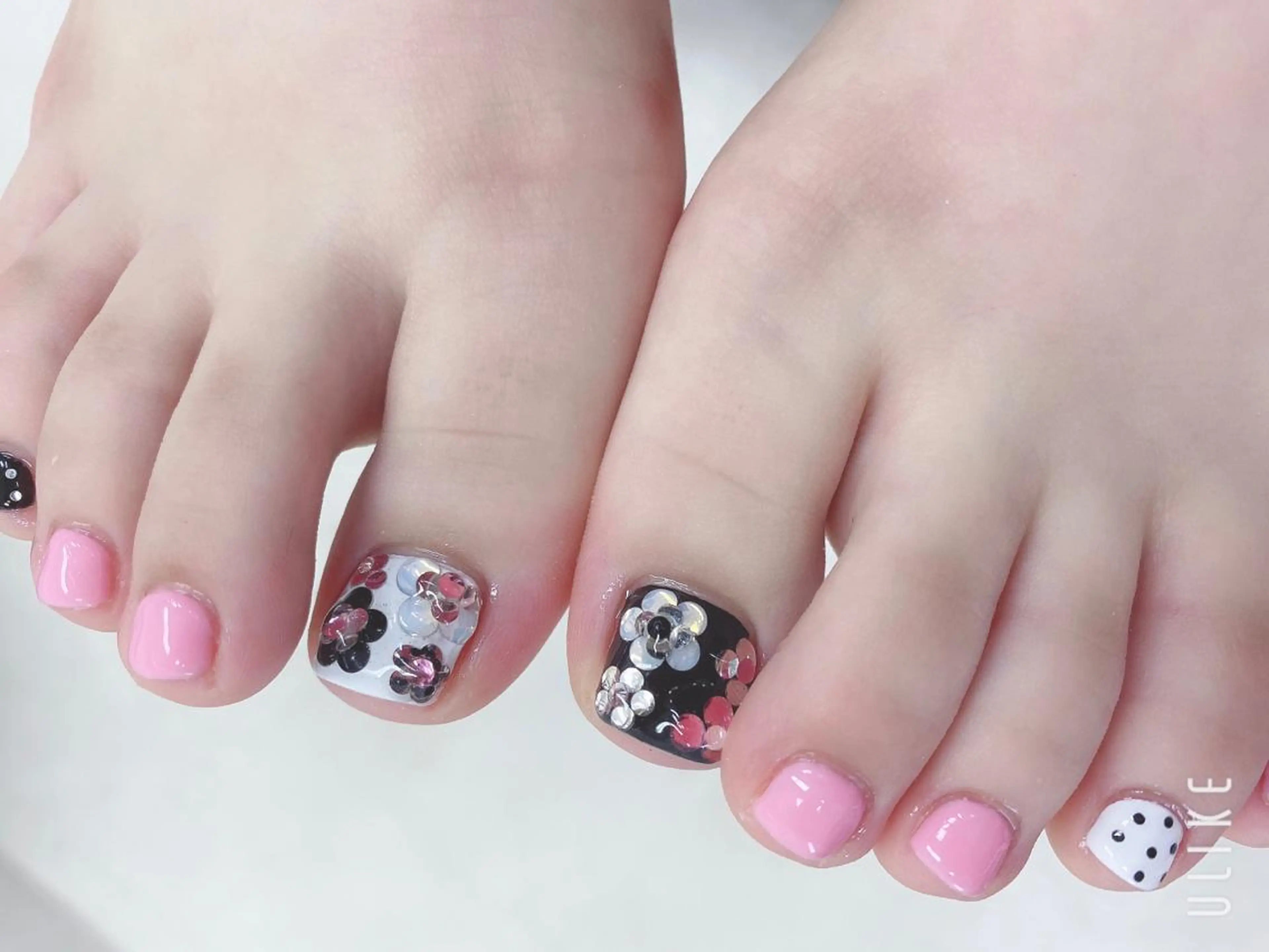 ショート フットネイル JNA認定講師🌸 RIEのネイルデザイン