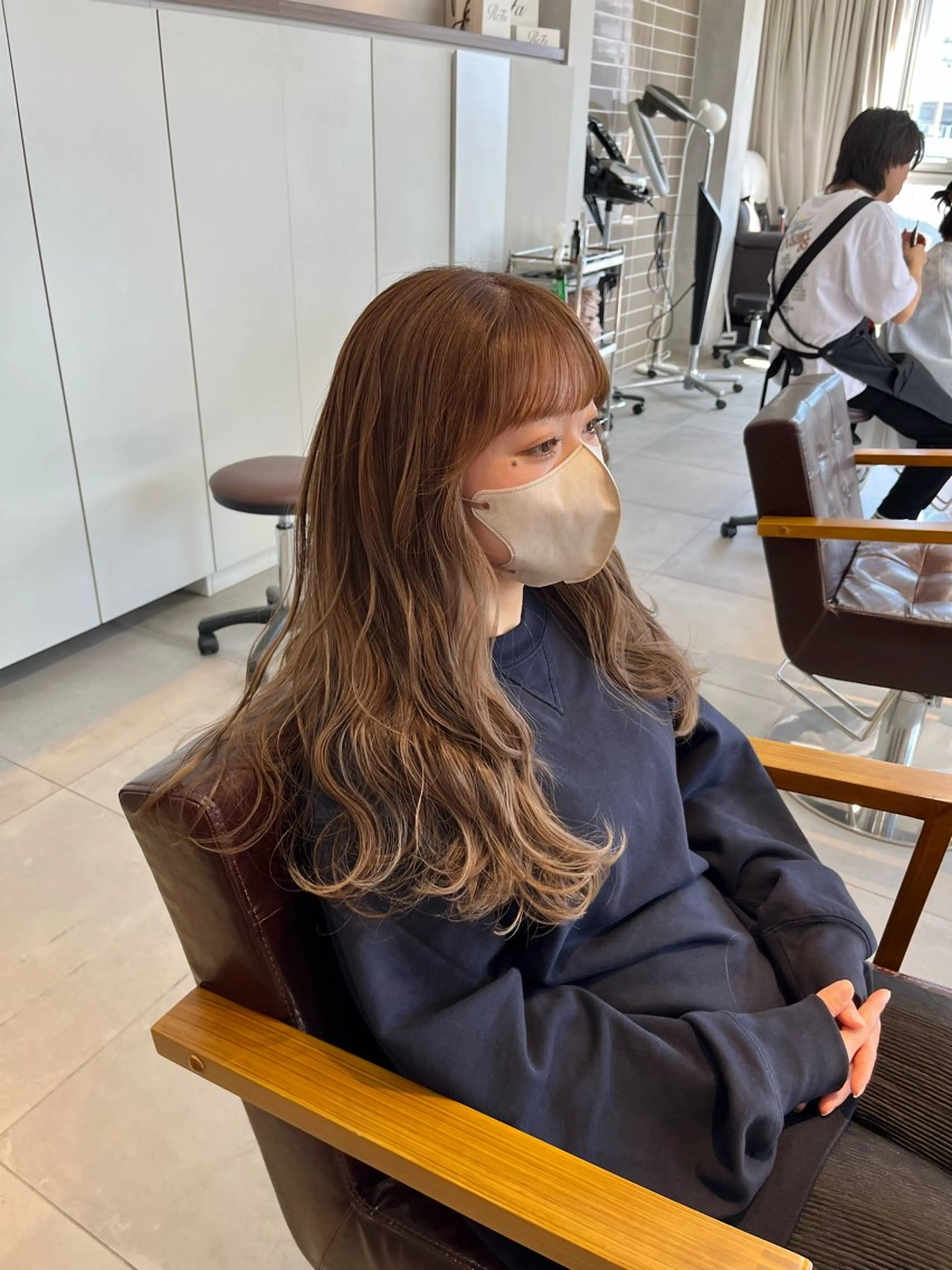 ロング カラー AKARI🌟ボブ/ ハイライト/似合わせのヘアスタイル