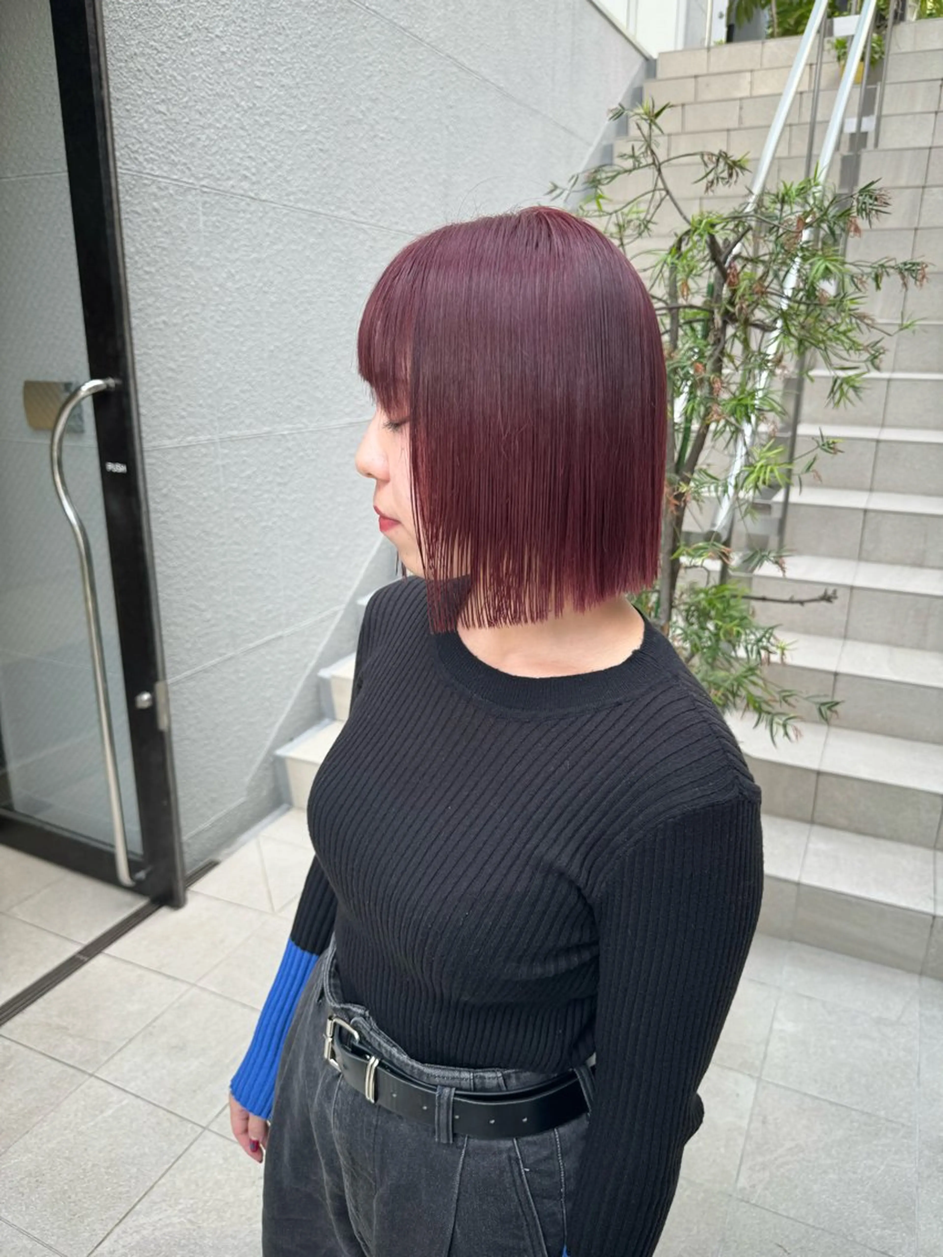 ショート カラー ヘアカラー トリートメント ザクザクレイヤー 🍀/ブリーチ/小田のヘアスタイル