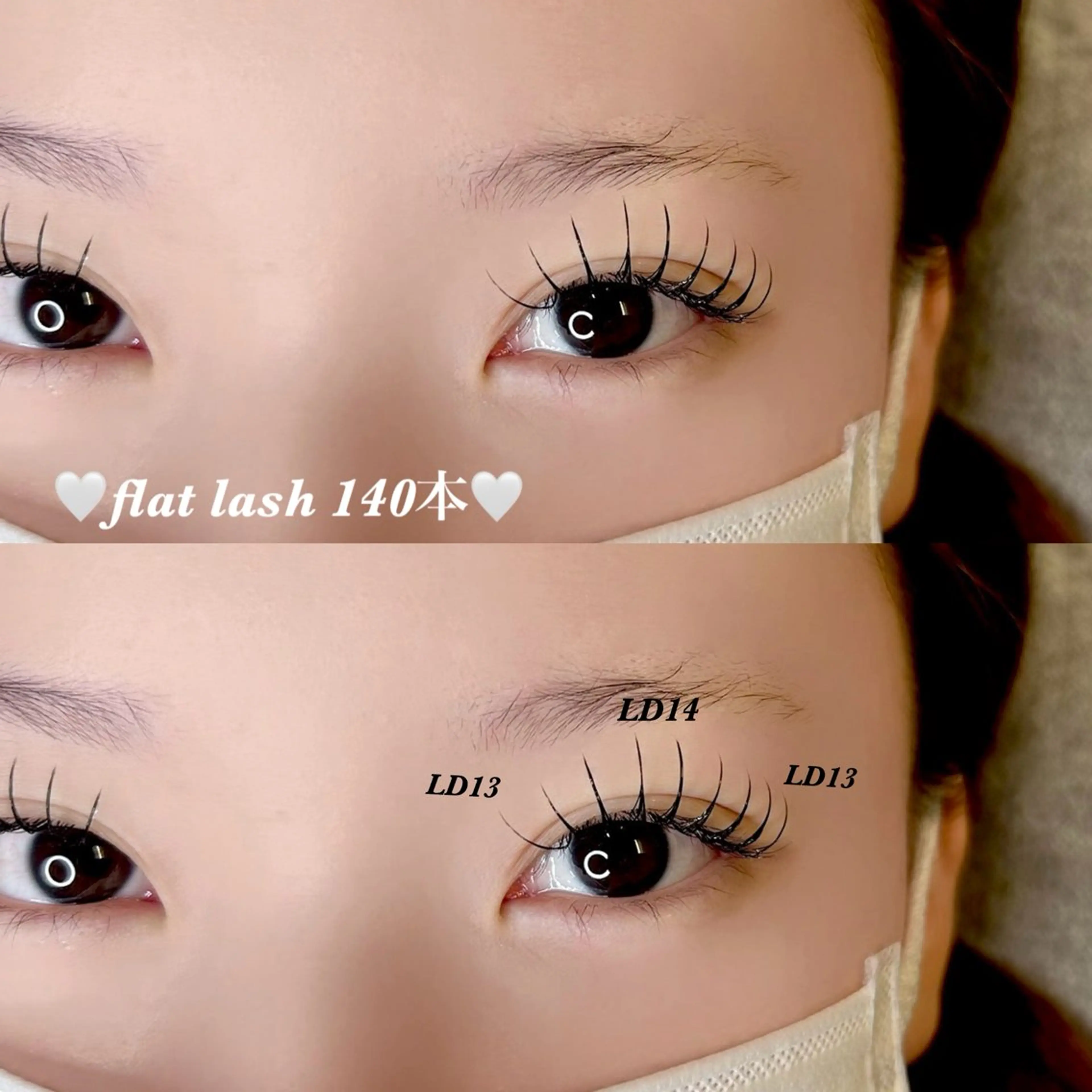 マツエク・マツパ マツエク M3所属・M3【エムスリー】 AYAKA🎀✨のマツエク・マツパデザイン