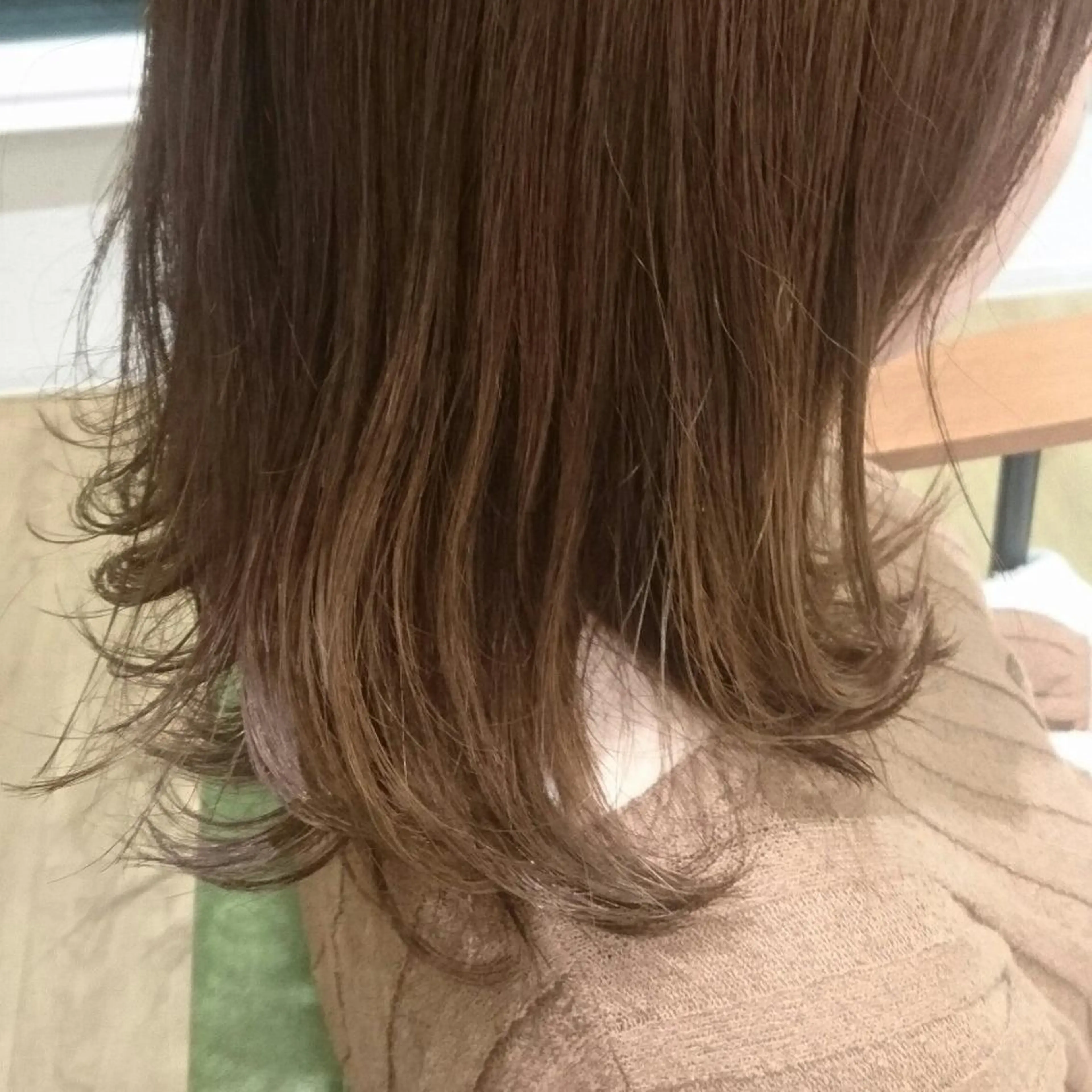 ミディアム カラー ベージュカラー Amber所属・山形 光輪子のヘアスタイル