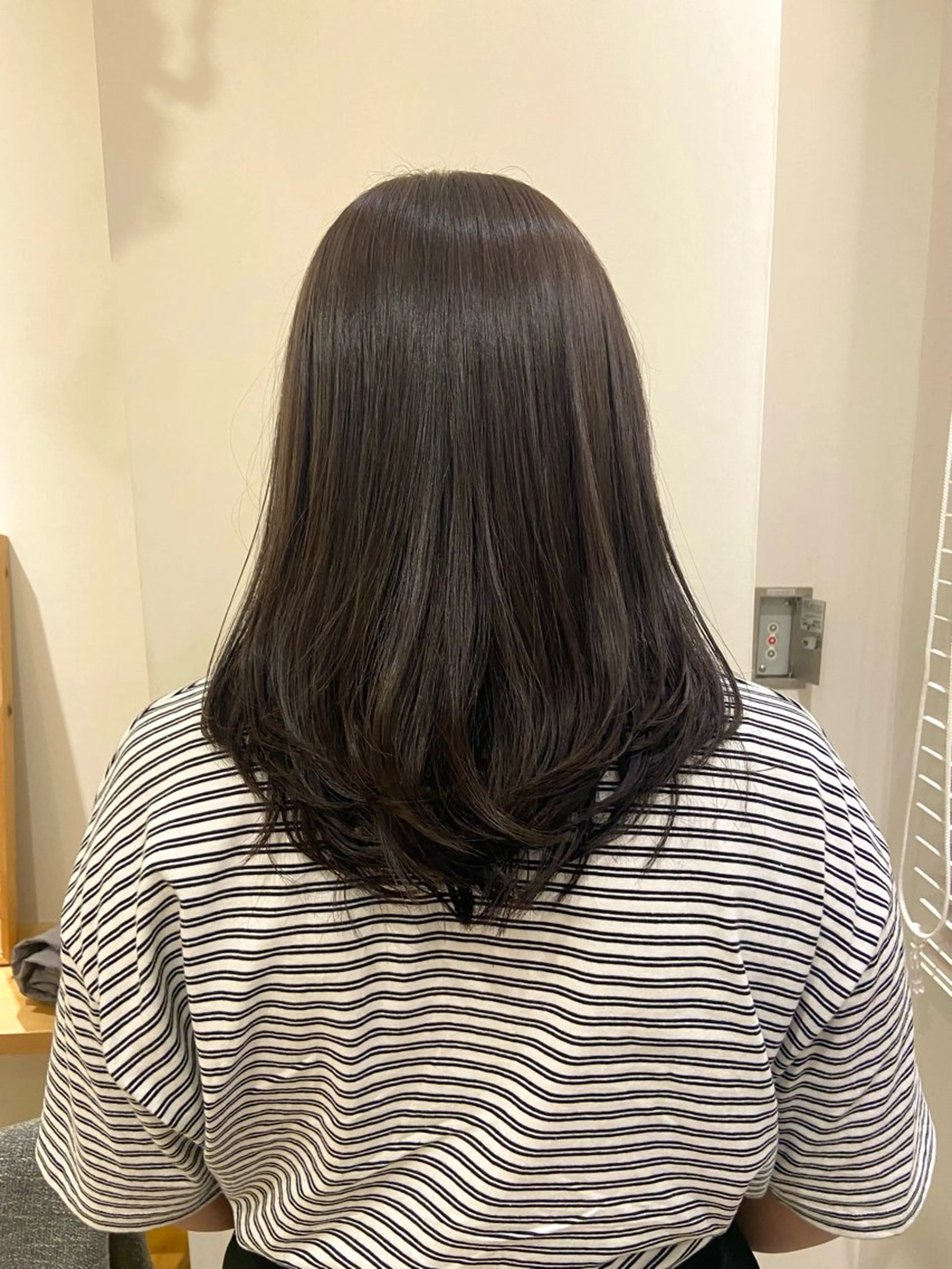 レイヤーカット(3センチ以上)の写真