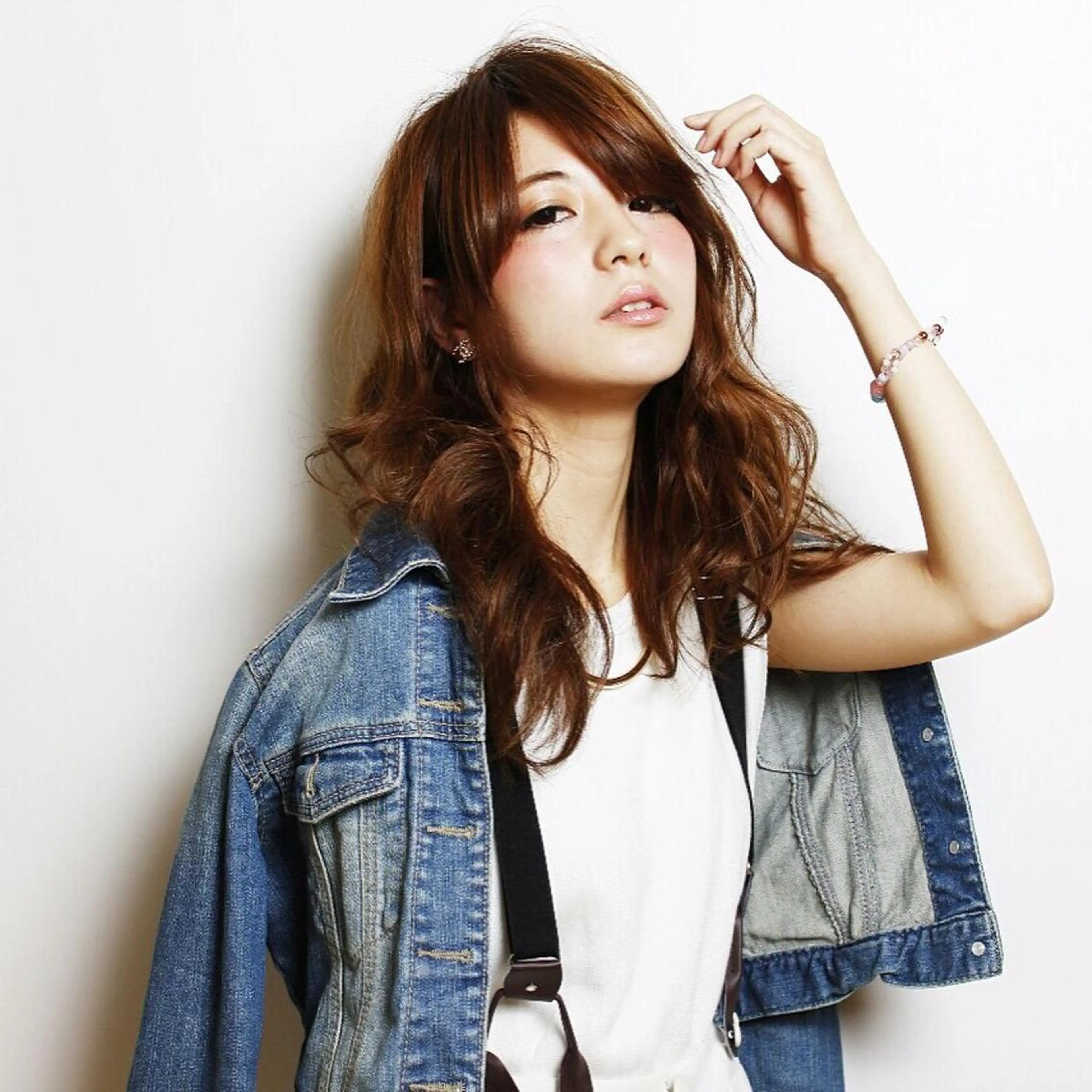 セミロング ロング カラー Rubik's江坂 ルービックえさかのヘアスタイル