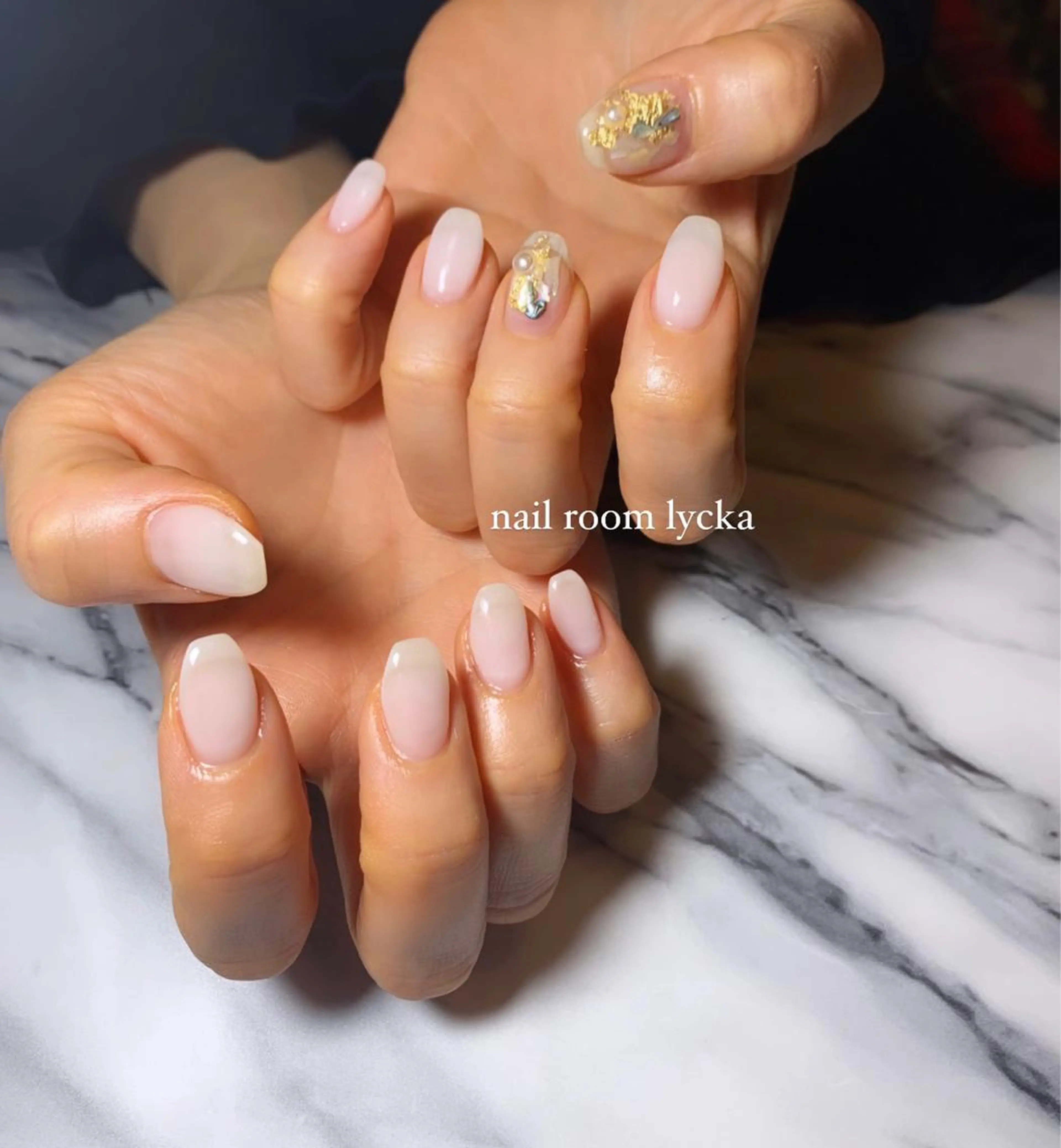 ネイル ﾈｲﾙﾙｰﾑﾘｯｶ 𝐦𝐚𝐲𝐮のネイルデザイン