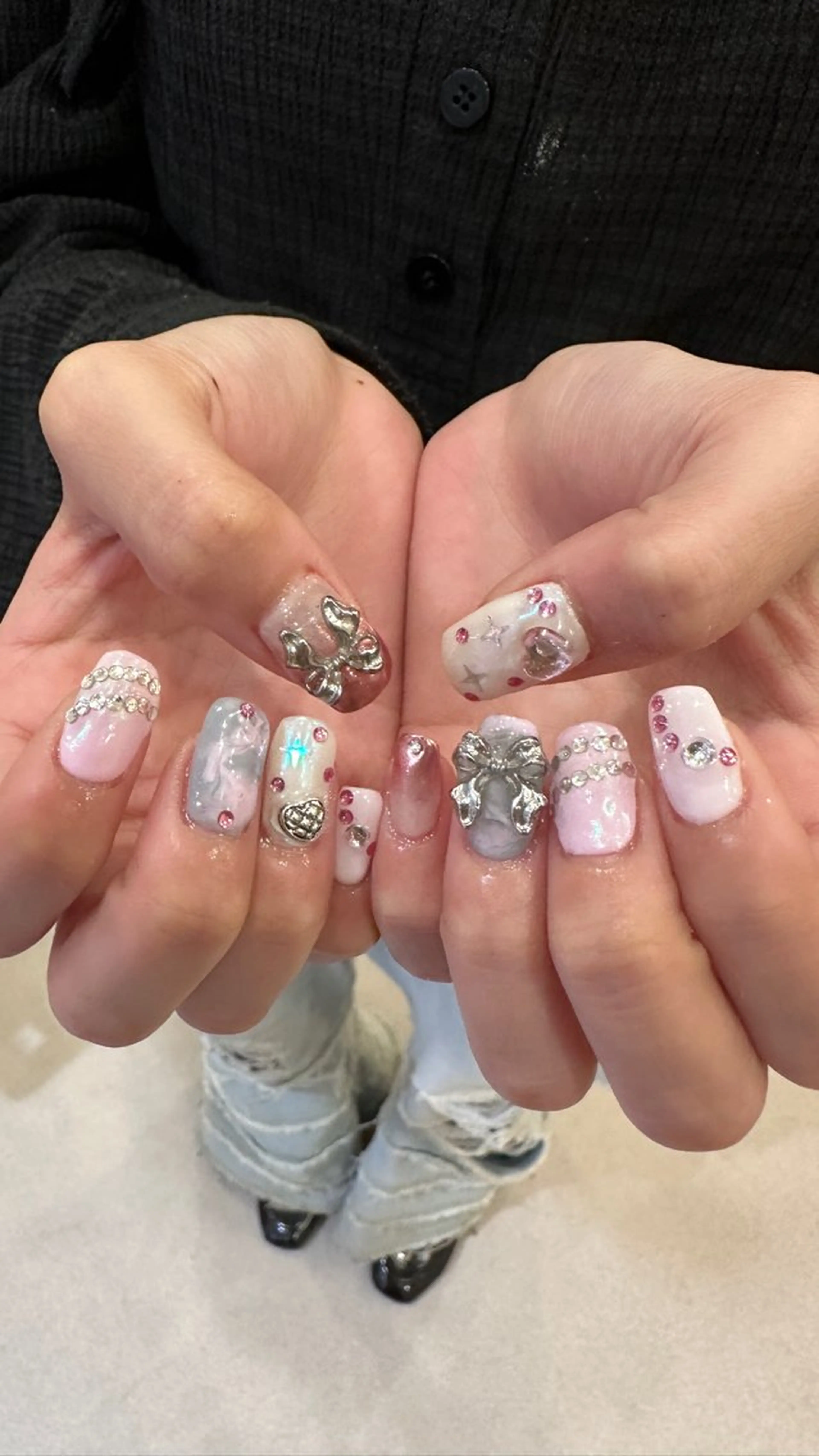 ネイル ハンドネイル 👽個性派ネイル🎀 komachiのヘアスタイル