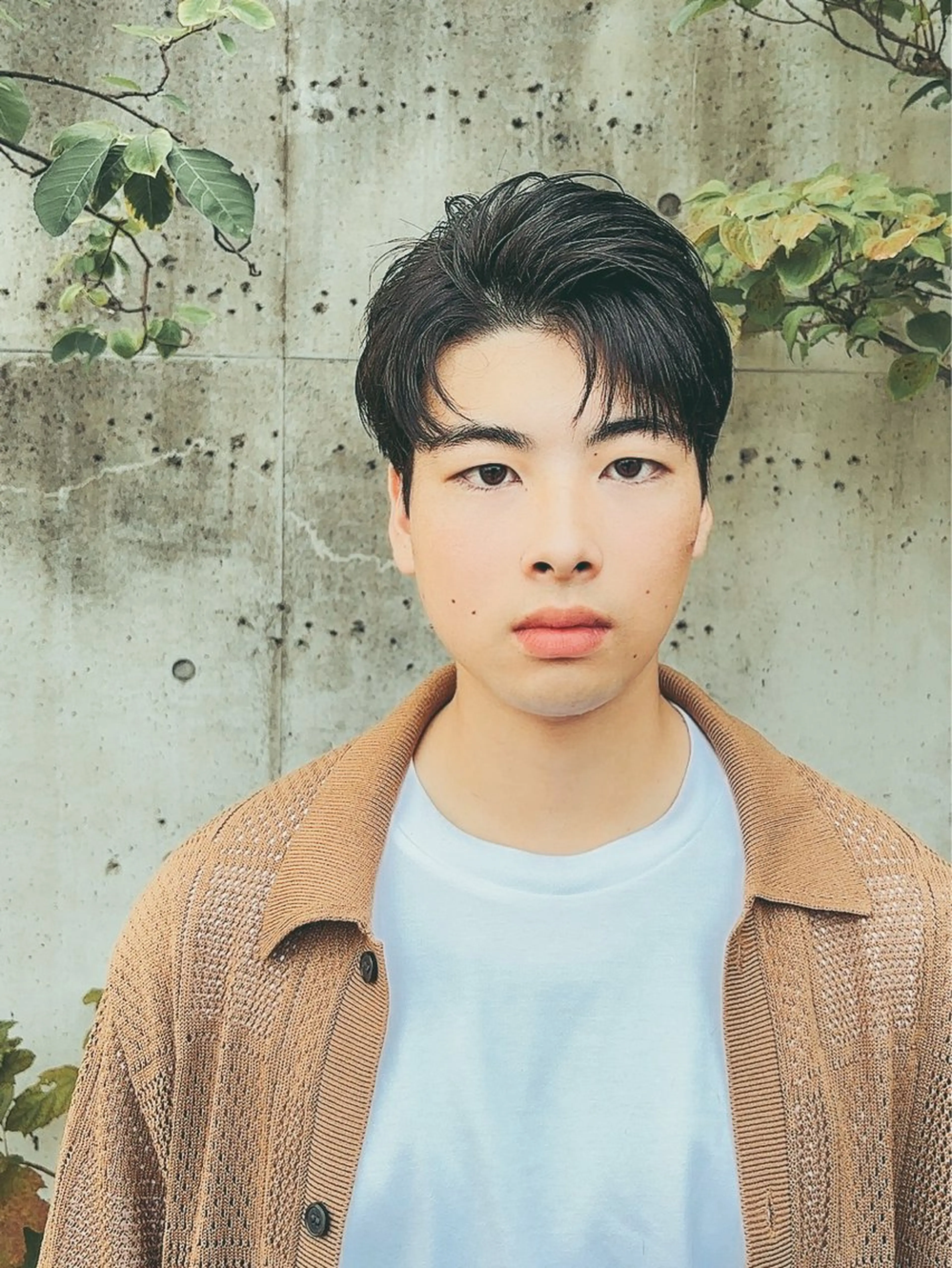 セミロング パーマ メンズ メンズパーマ セミロングパーマ ニュアンスパーマ カット パーマ 飛田 優のヘアスタイル