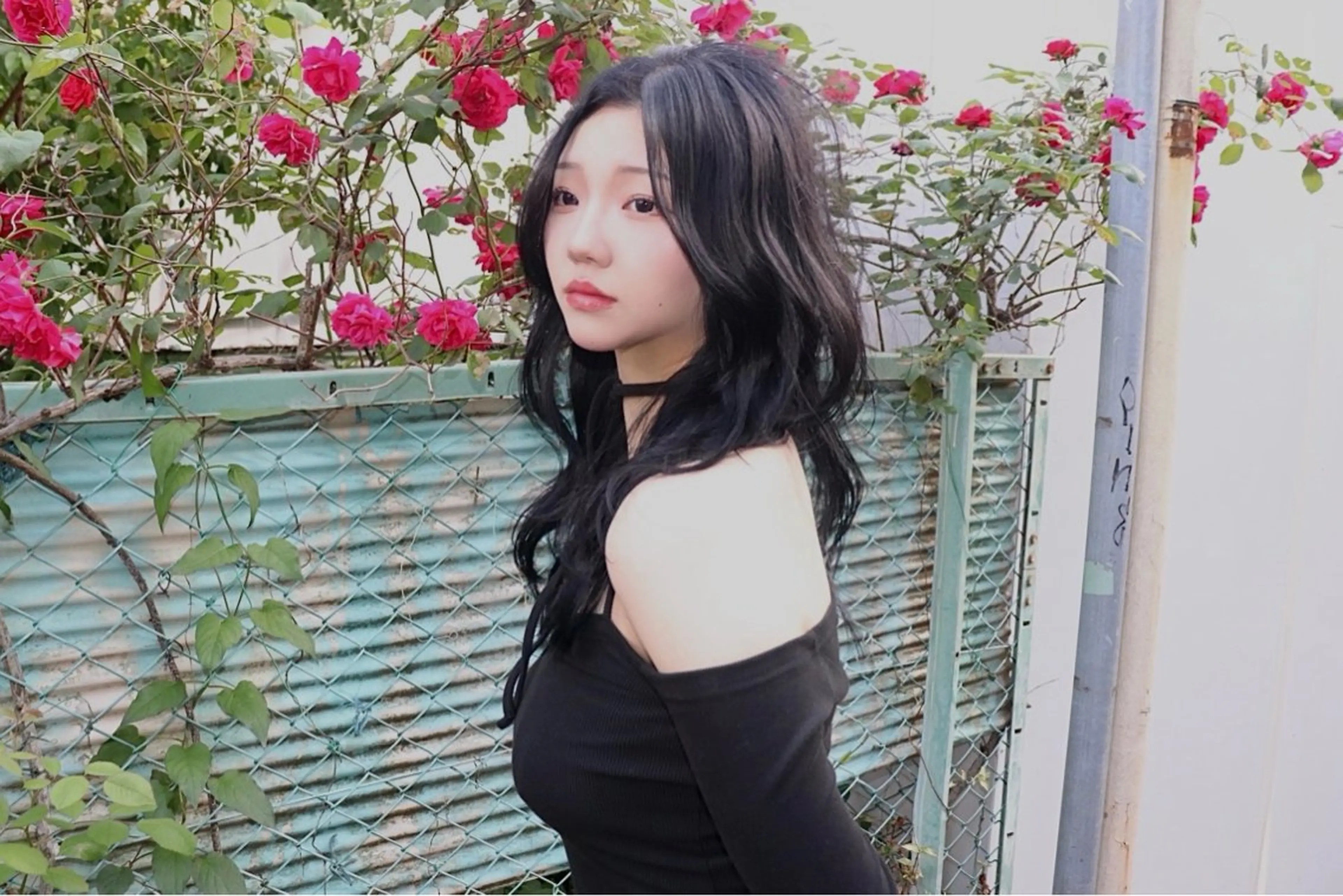 ロング SHIN レイヤー‪‪カットのヘアスタイル