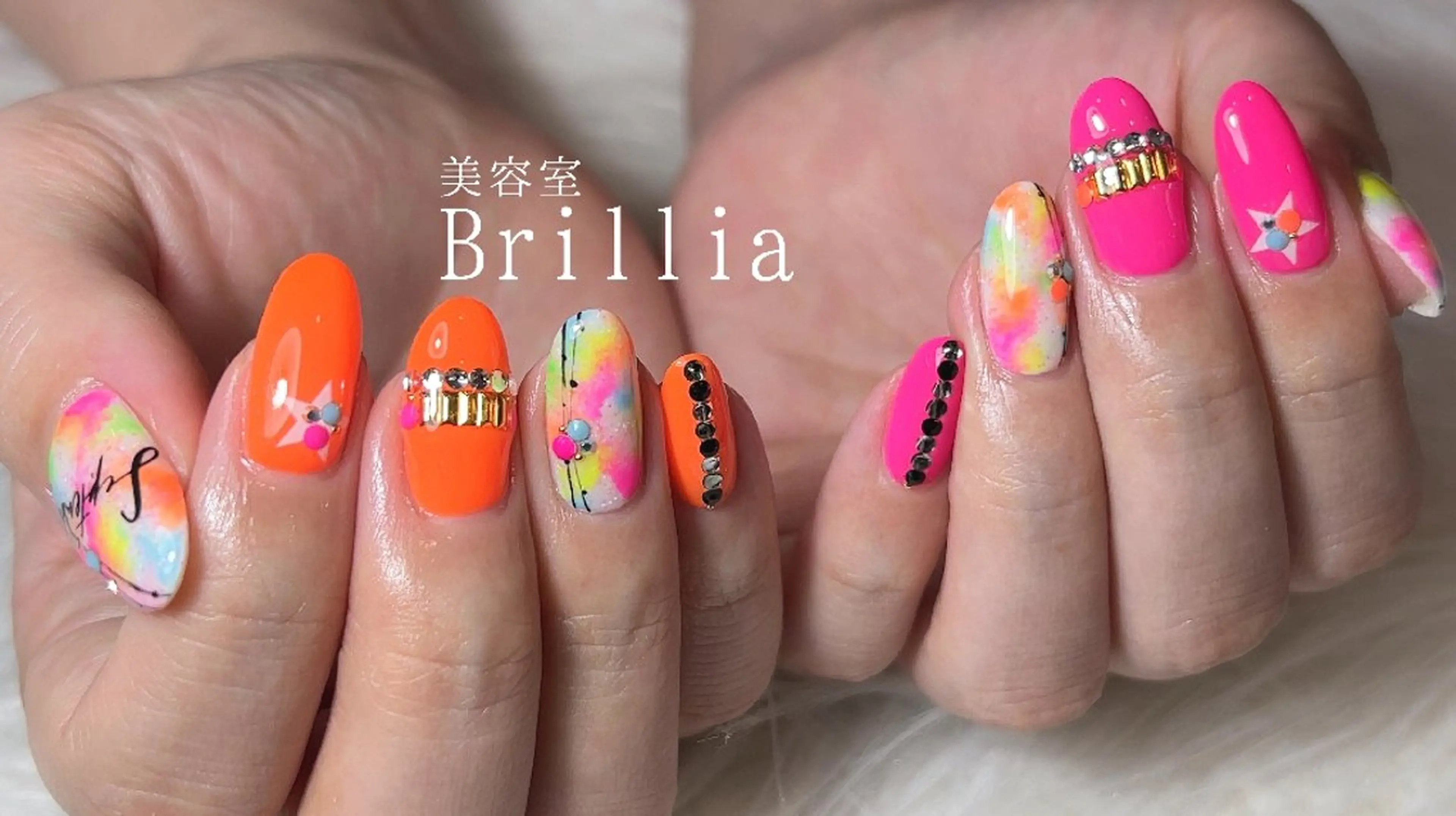 ネイル ハンドネイル 柴田 彩のネイルデザイン