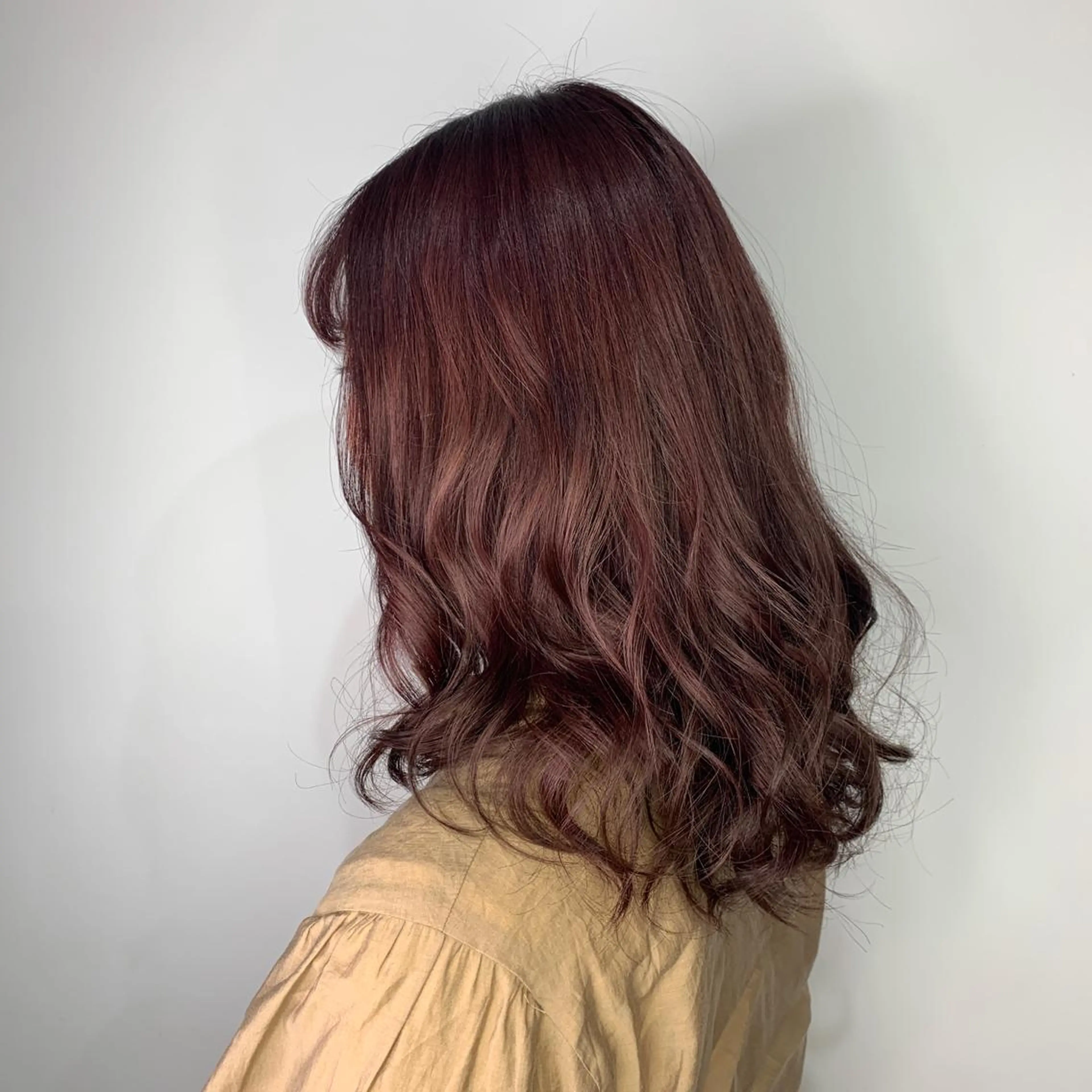 セミロング カラー HARUKA韓国ヘア /Luana梅田のヘアスタイル