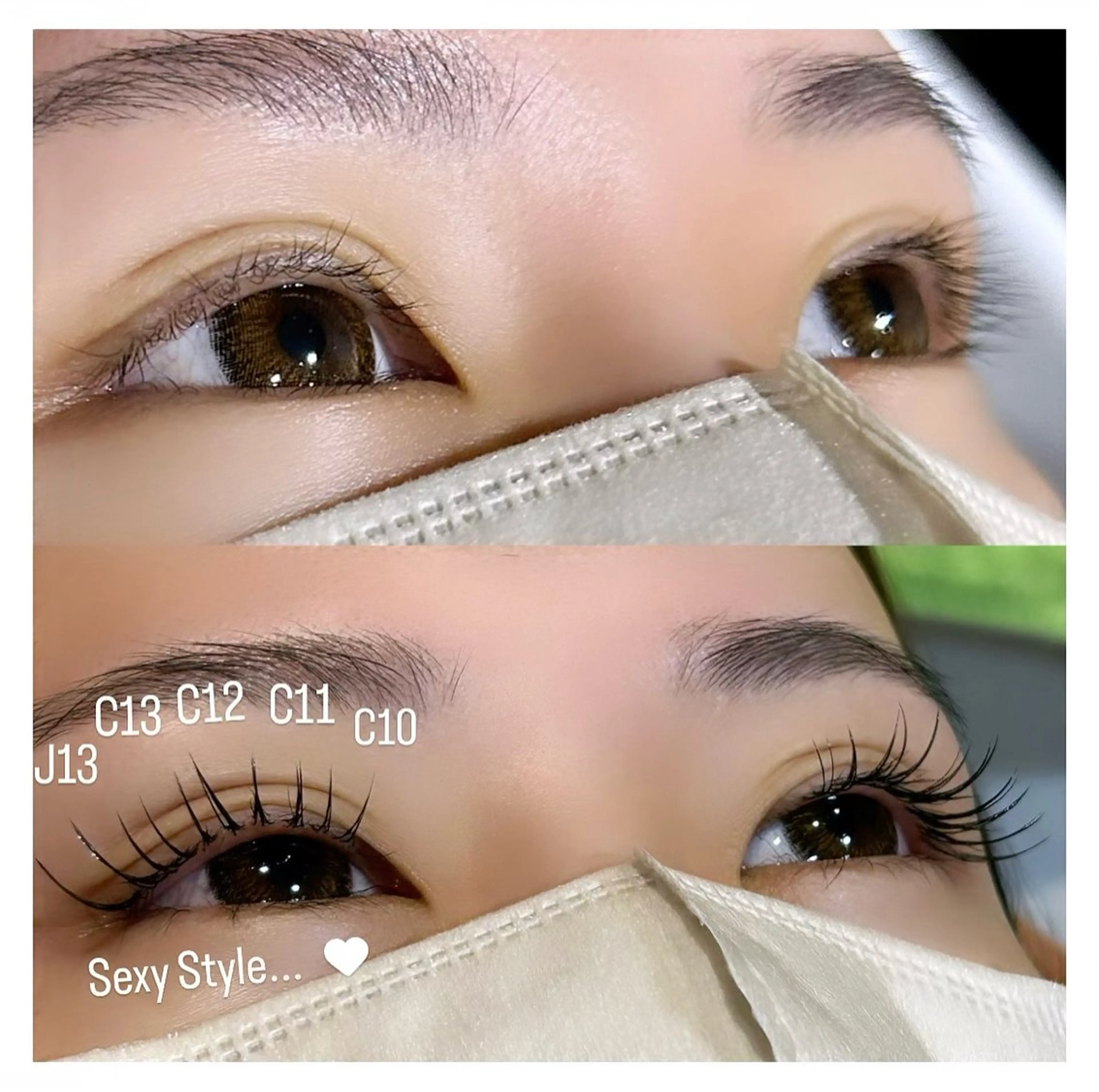 マツエク・マツパ Jカール セクシー マツエク 🩷ྀི中村 ほのか🧸🌷のヘアスタイル