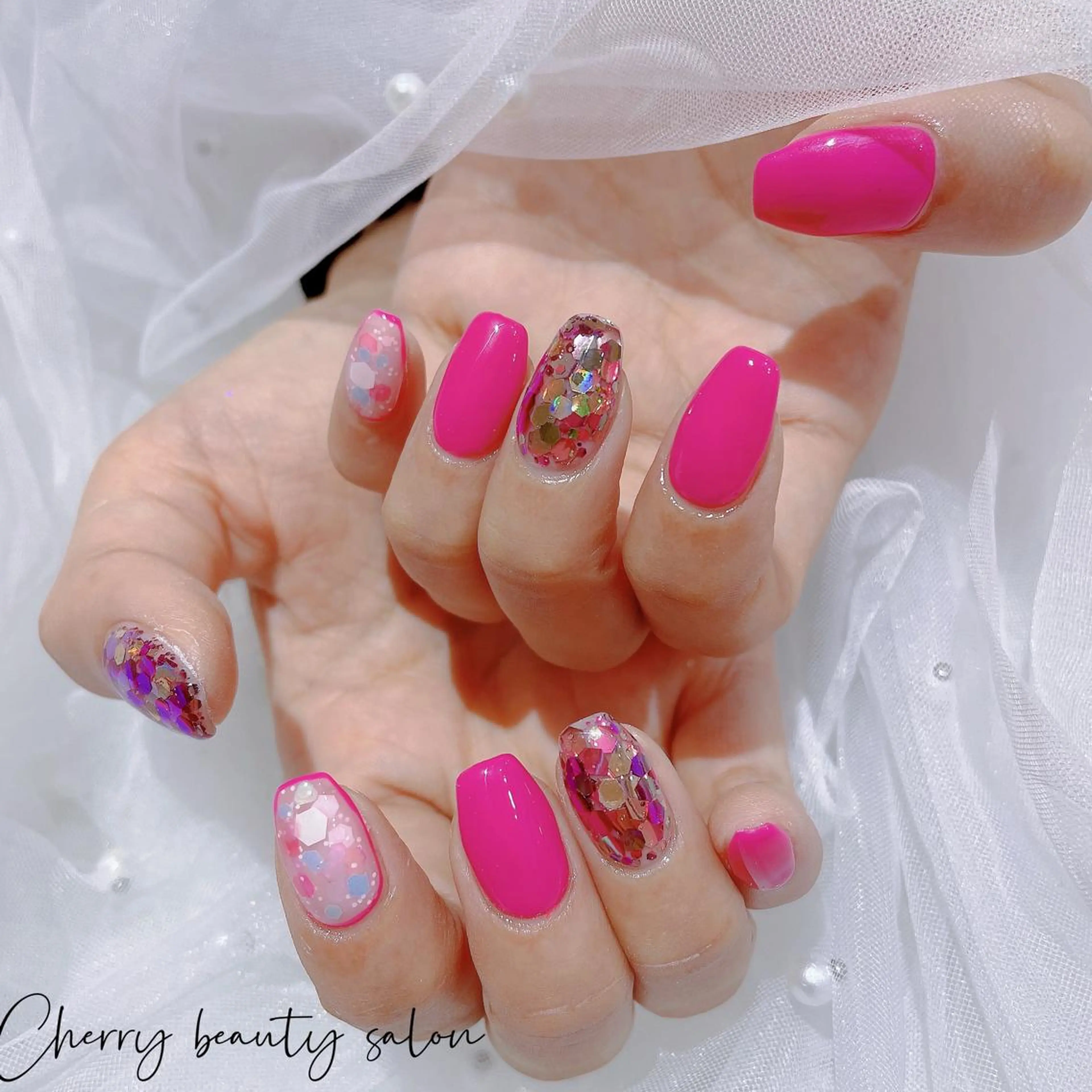 ネイル SAKURA 🍒のネイルデザイン