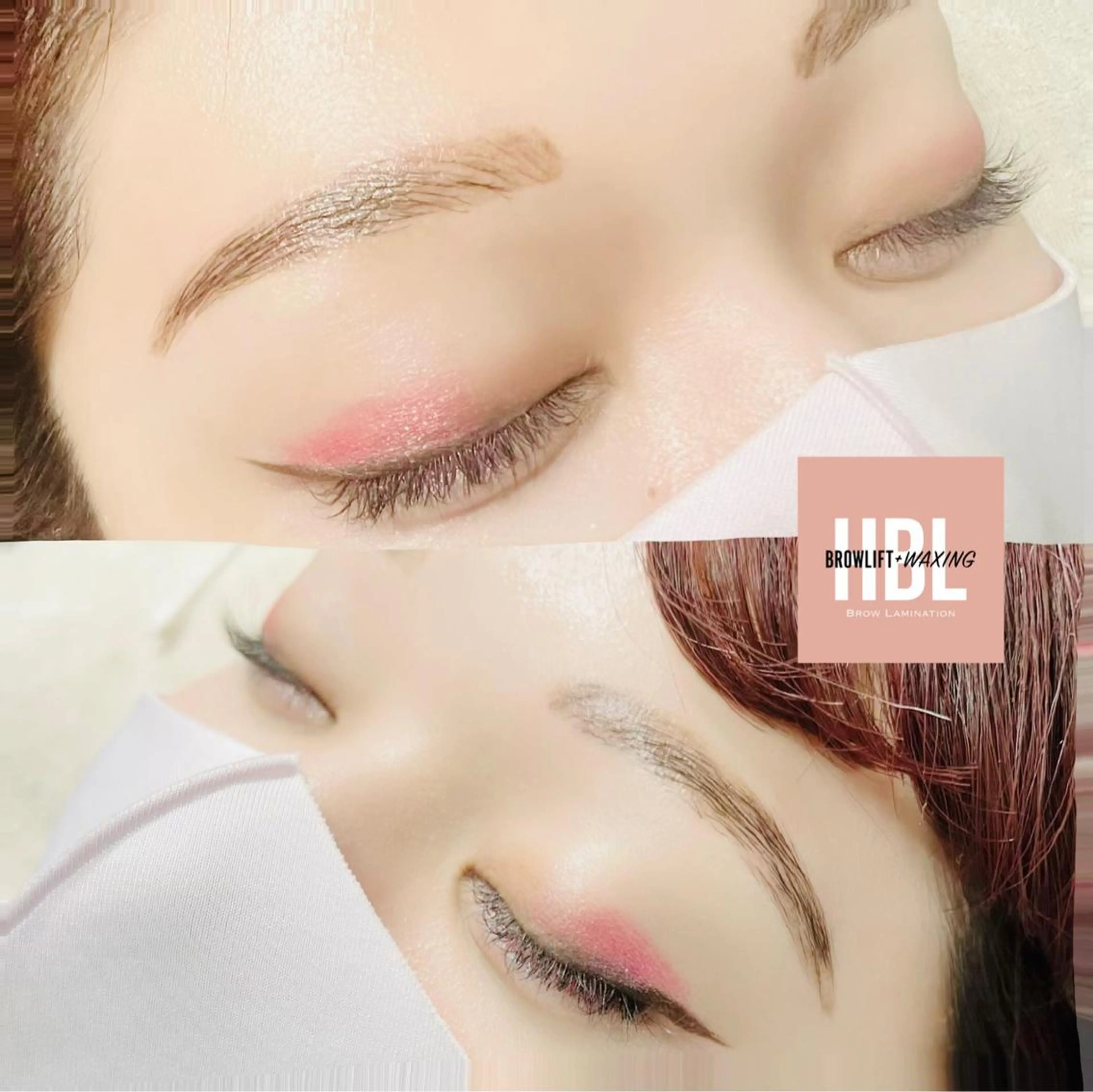 アイブロウ 眉カラー ハリウッドブロウリフト 眉毛ワックス脱毛 ワックス脱毛 その他(アイブロウ) eyelash presh yukaのマツエク・マツパデザイン