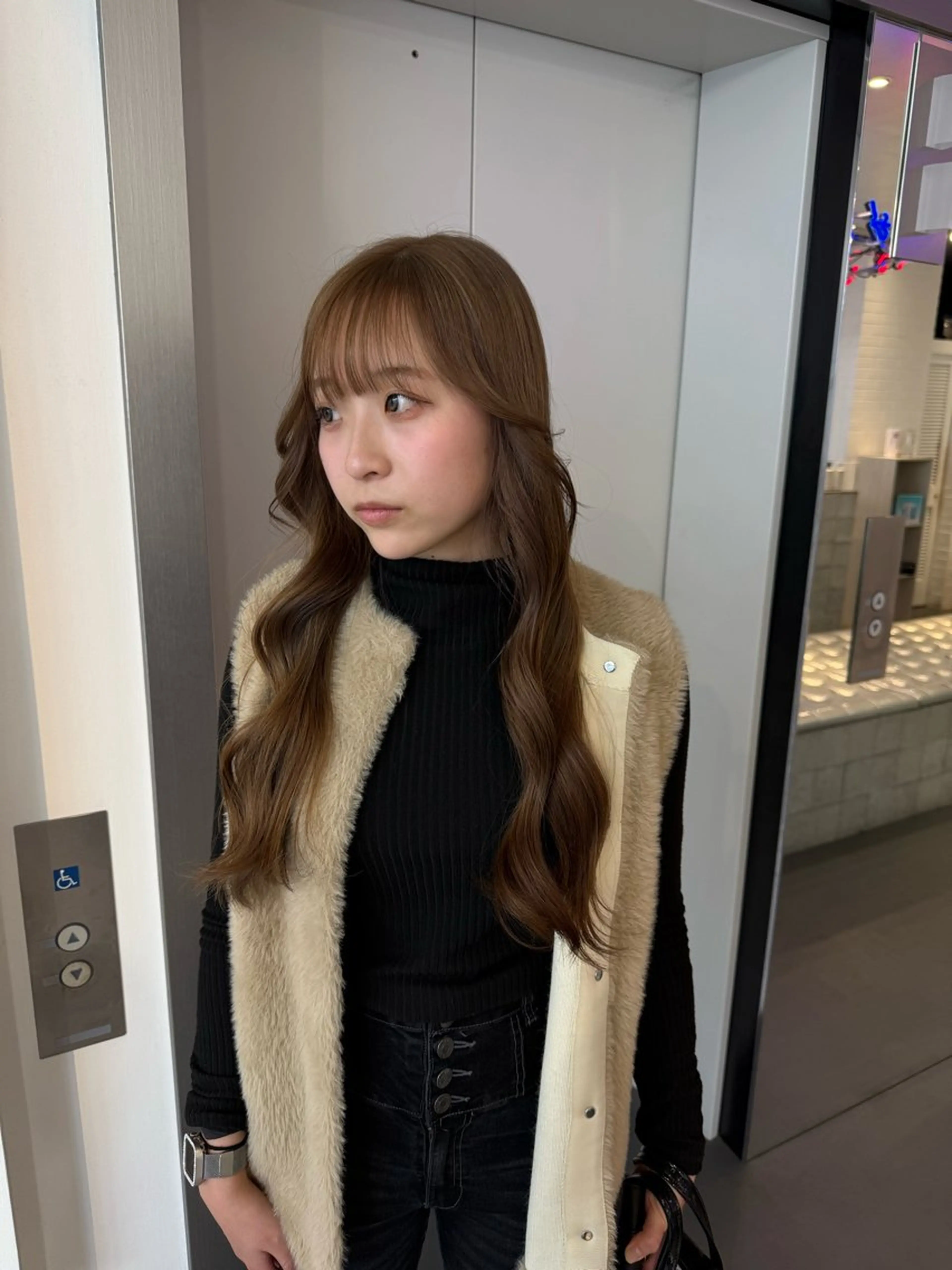 ロング カラー ヘアアレンジ 海外/ハイトーン🪽 ☯️ami☯️のヘアスタイル