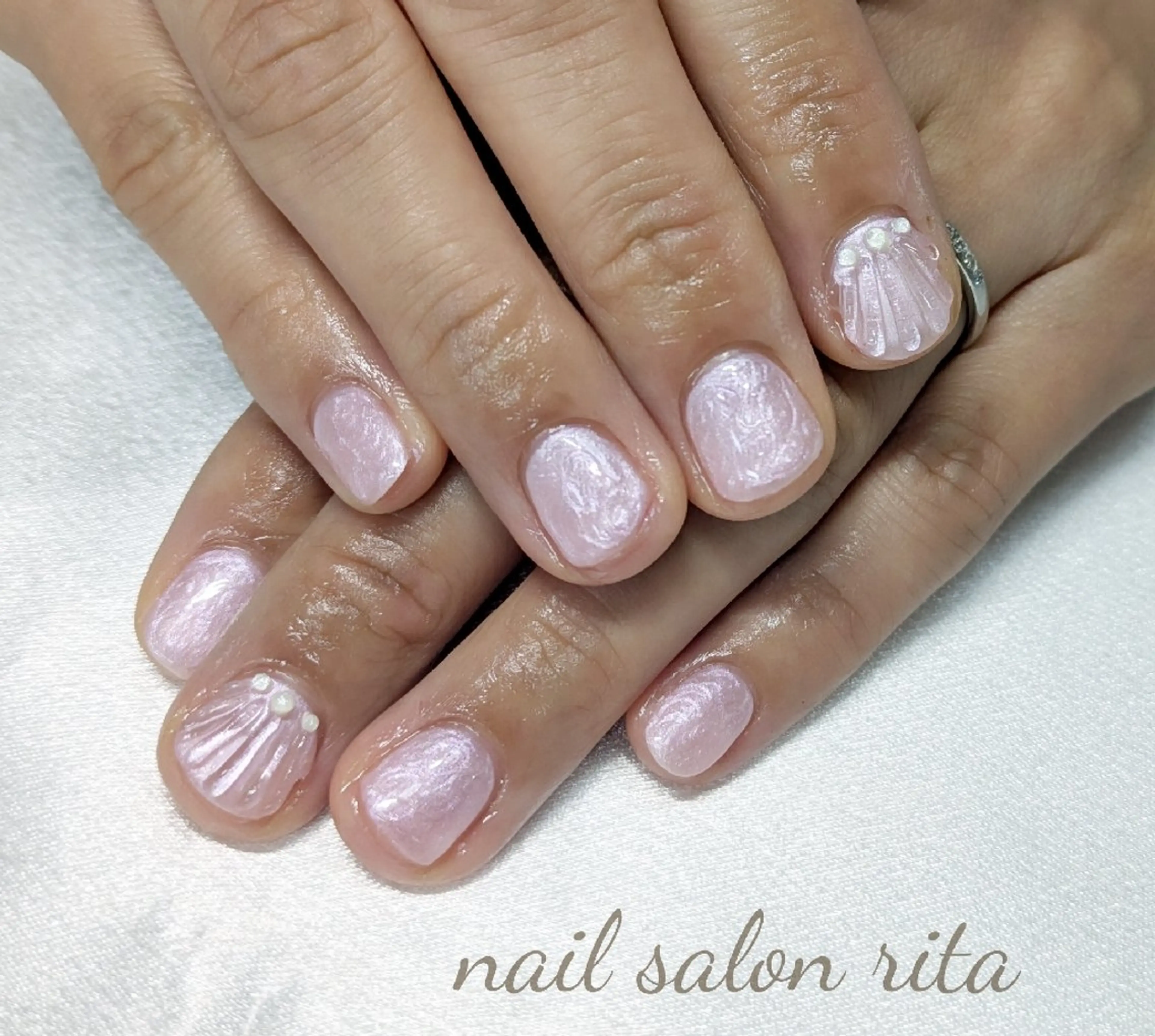 ネイル ハンドネイル nail salon rita所属・柴田 理紗のネイルデザイン