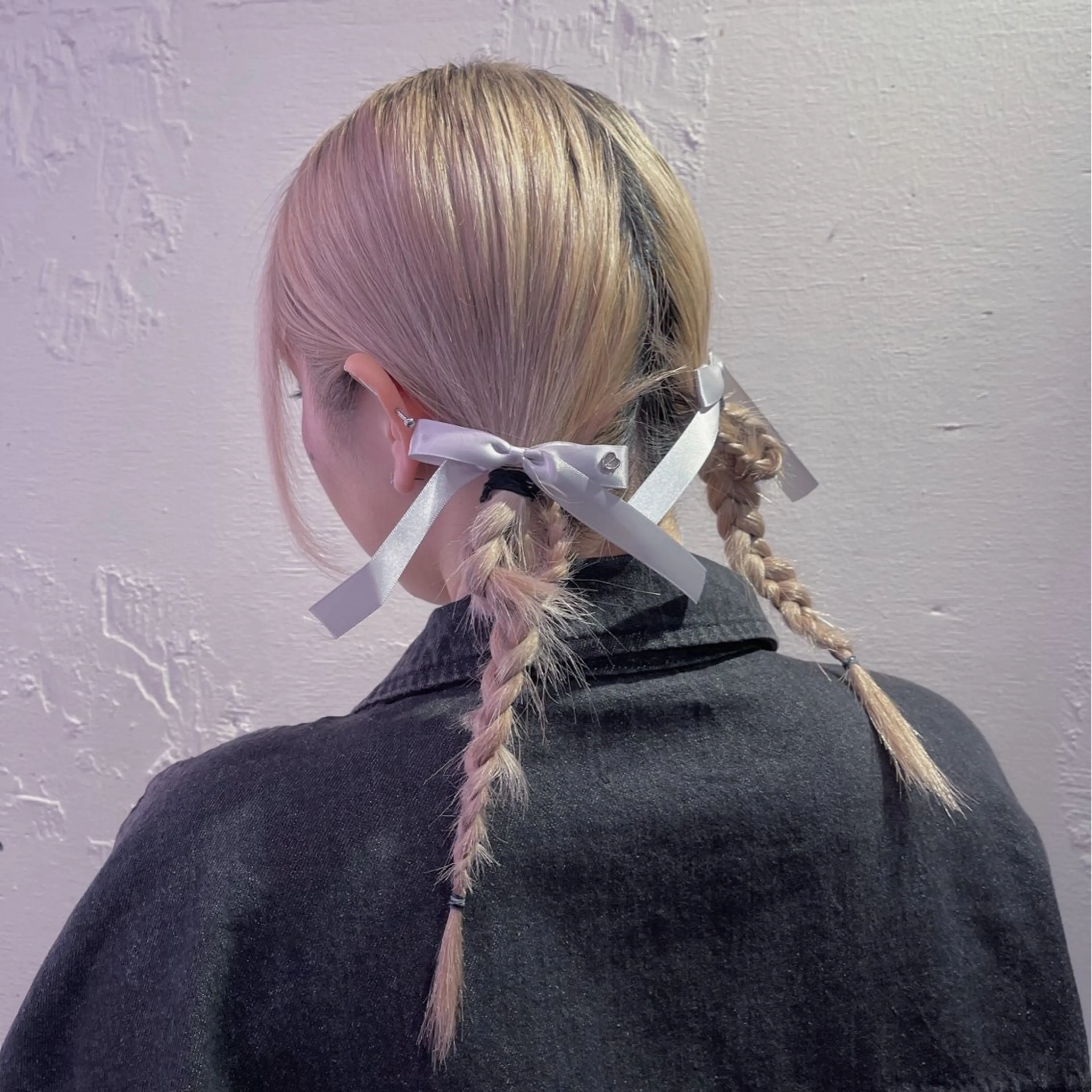 🦋推しごと、お出かけ前ヘアアレンジ🍨の写真