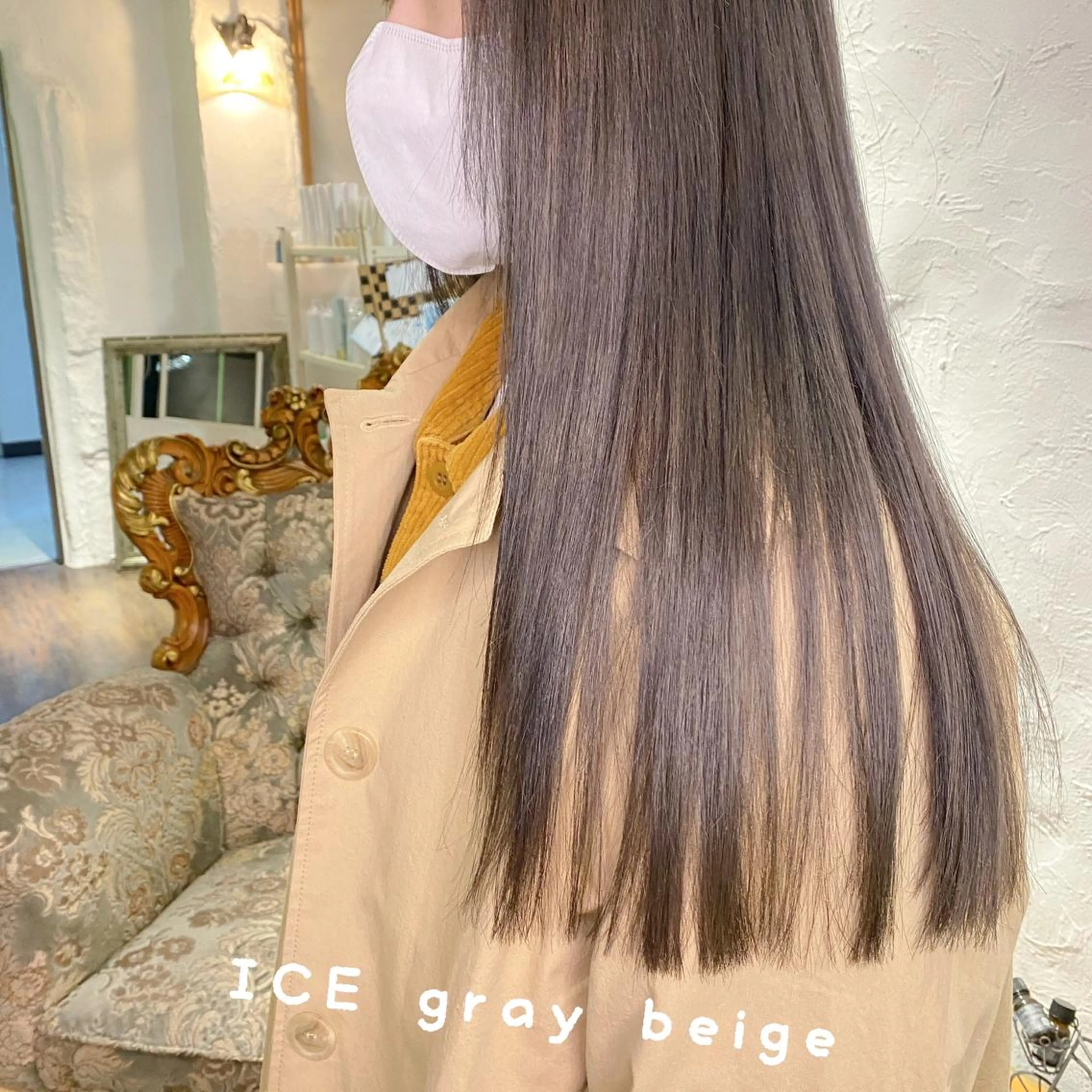 ロング カラー Joule銀座 石山あやのヘアスタイル