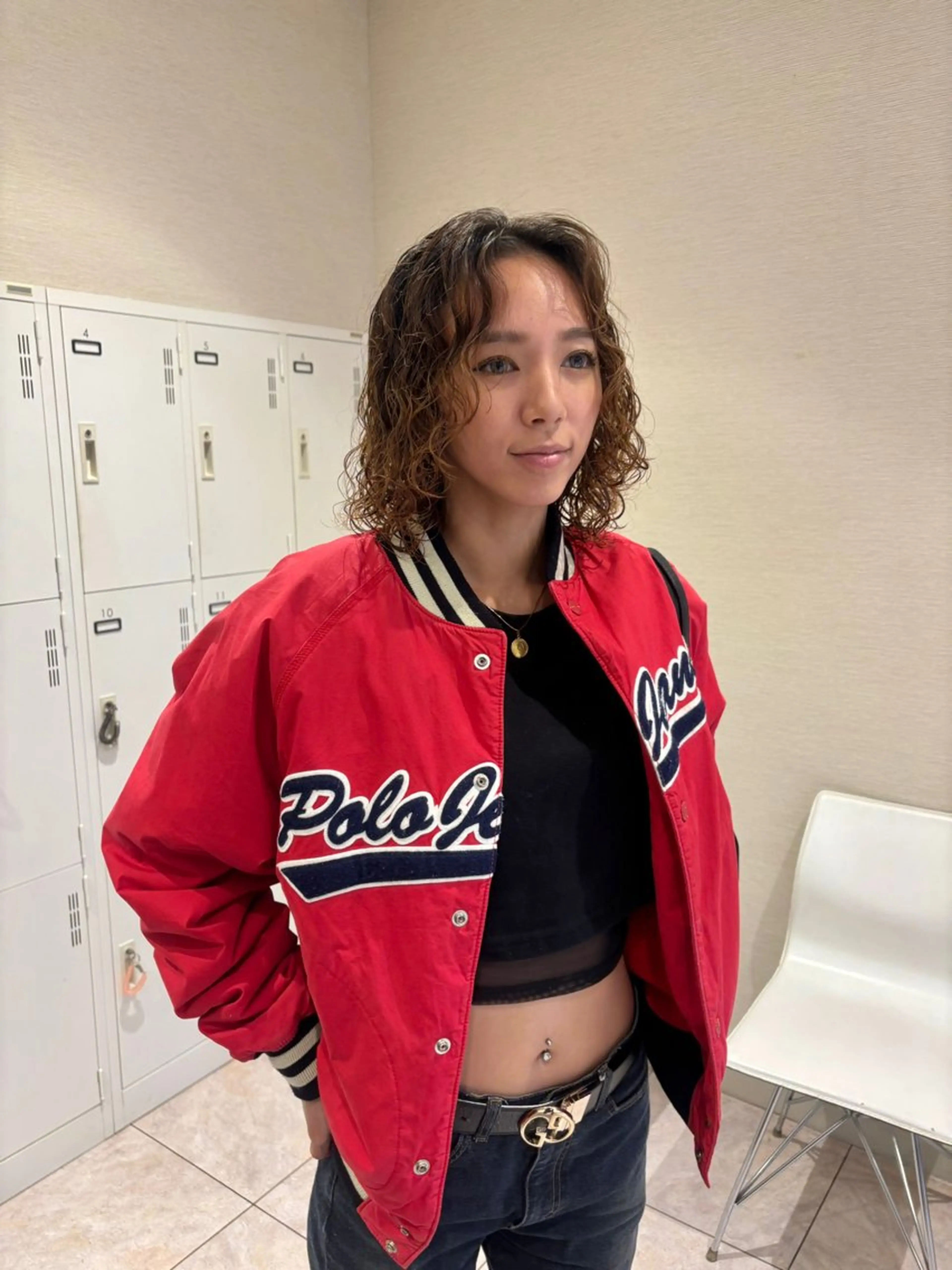 ミディアム パーマ 🌀perm / bob / RINAのヘアスタイル