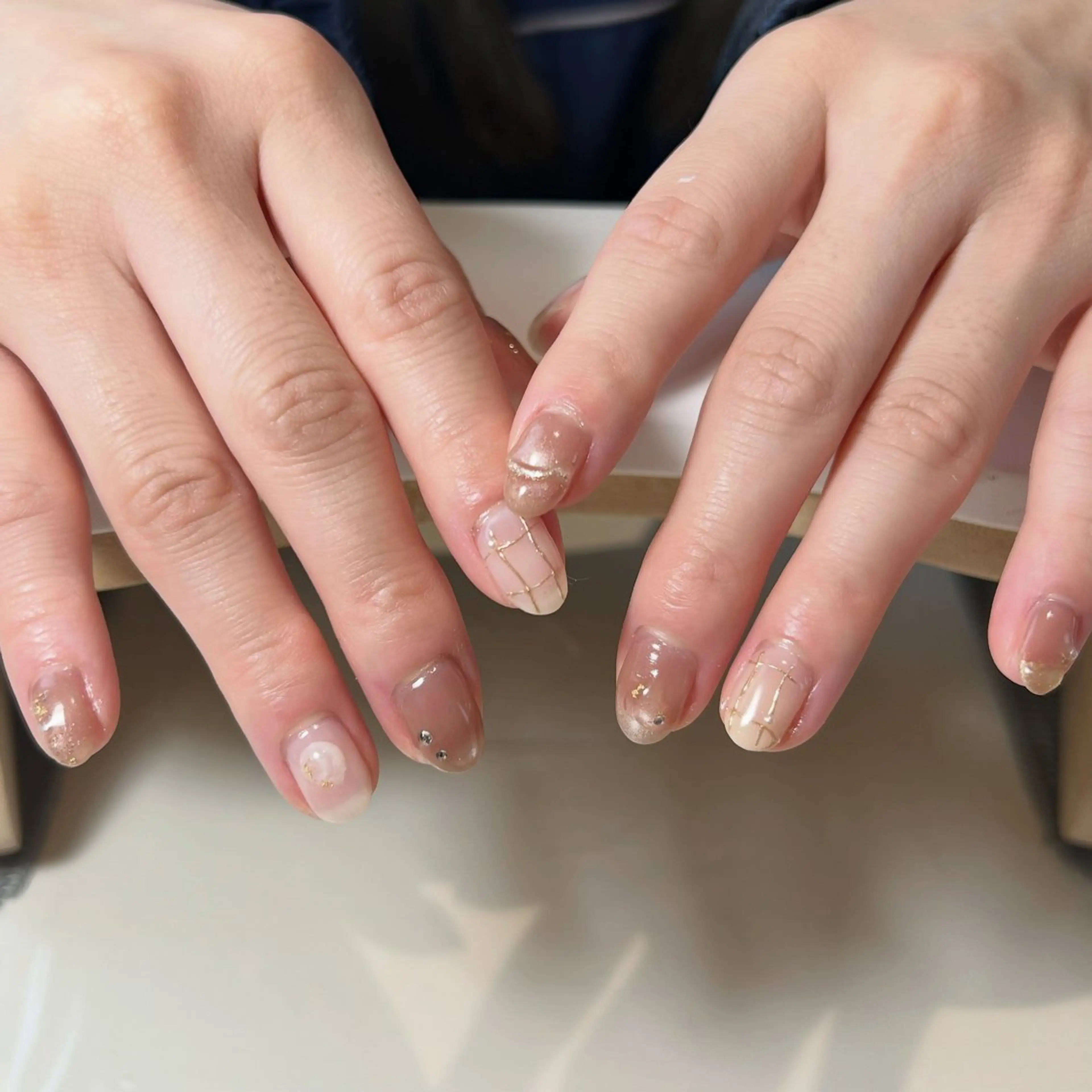 ネイル 持ち込み milimili アンナのネイルデザイン