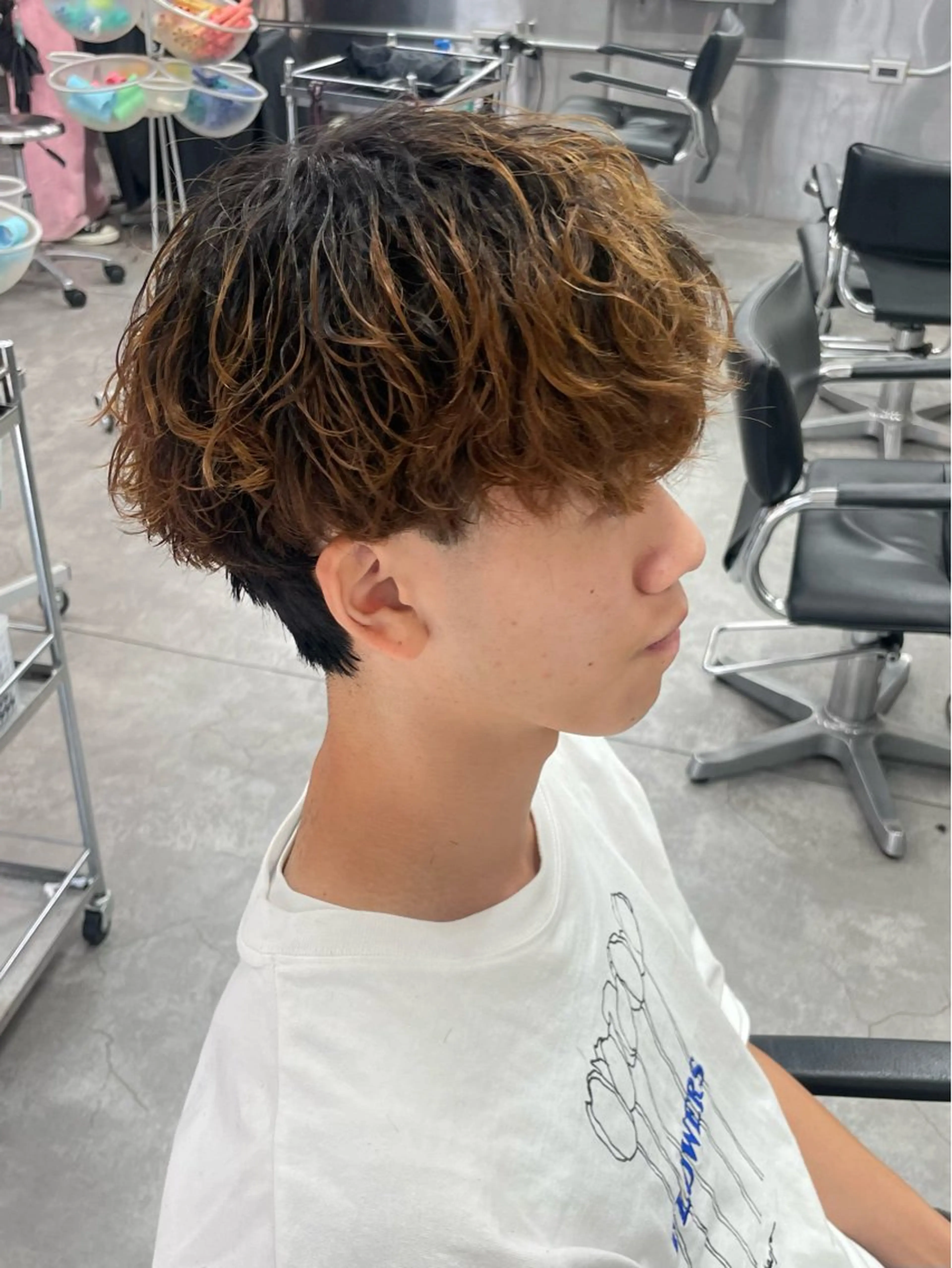 パーマ メンズ カット パーマ 町田エリアＮｏ．１/ パーマ特化/太田京希のヘアスタイル