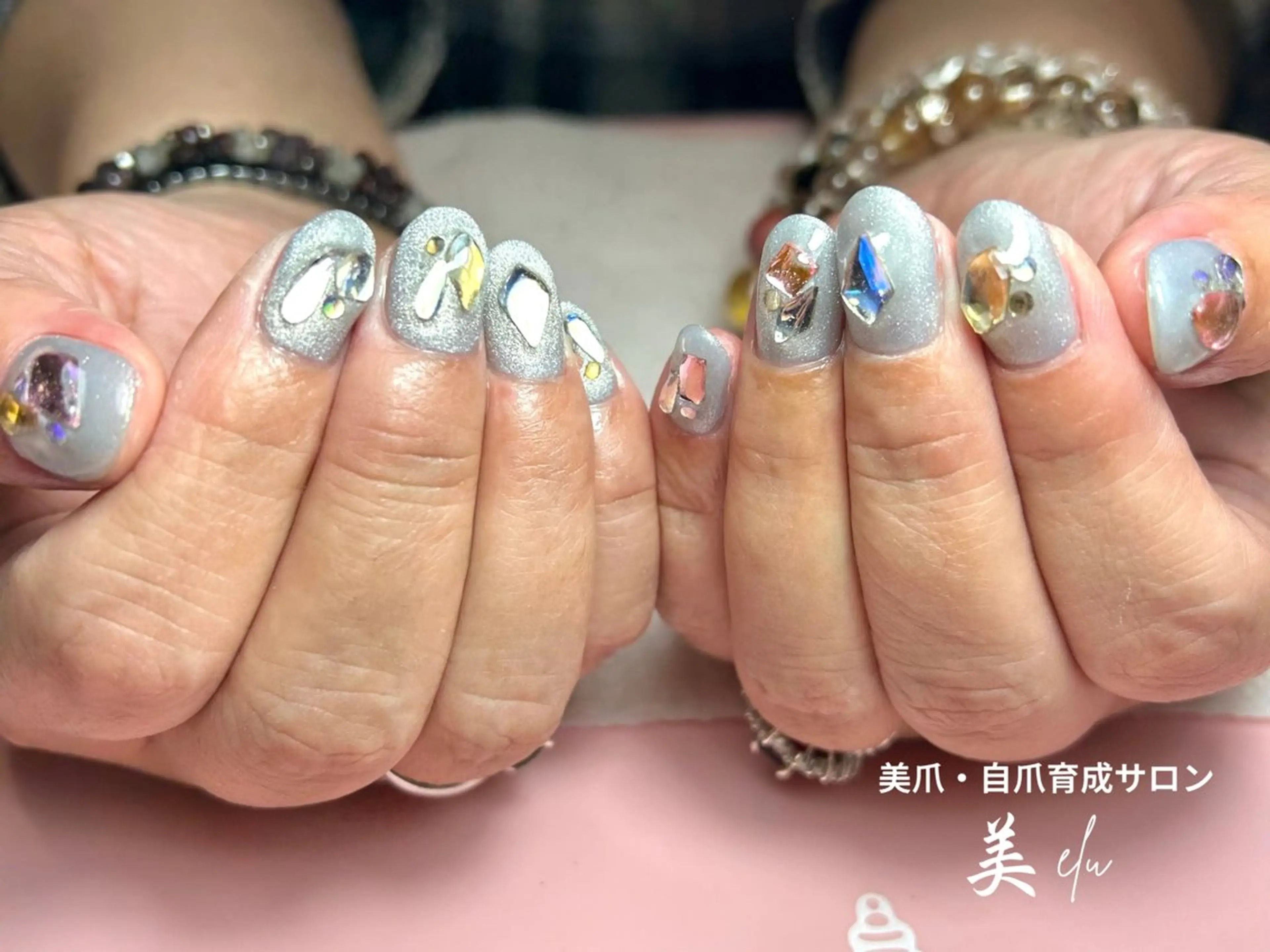 ネイル 美爪・自爪育成サロン美elu所属・美爪・自爪育成サロン 美elu(ビエル)のネイルデザイン