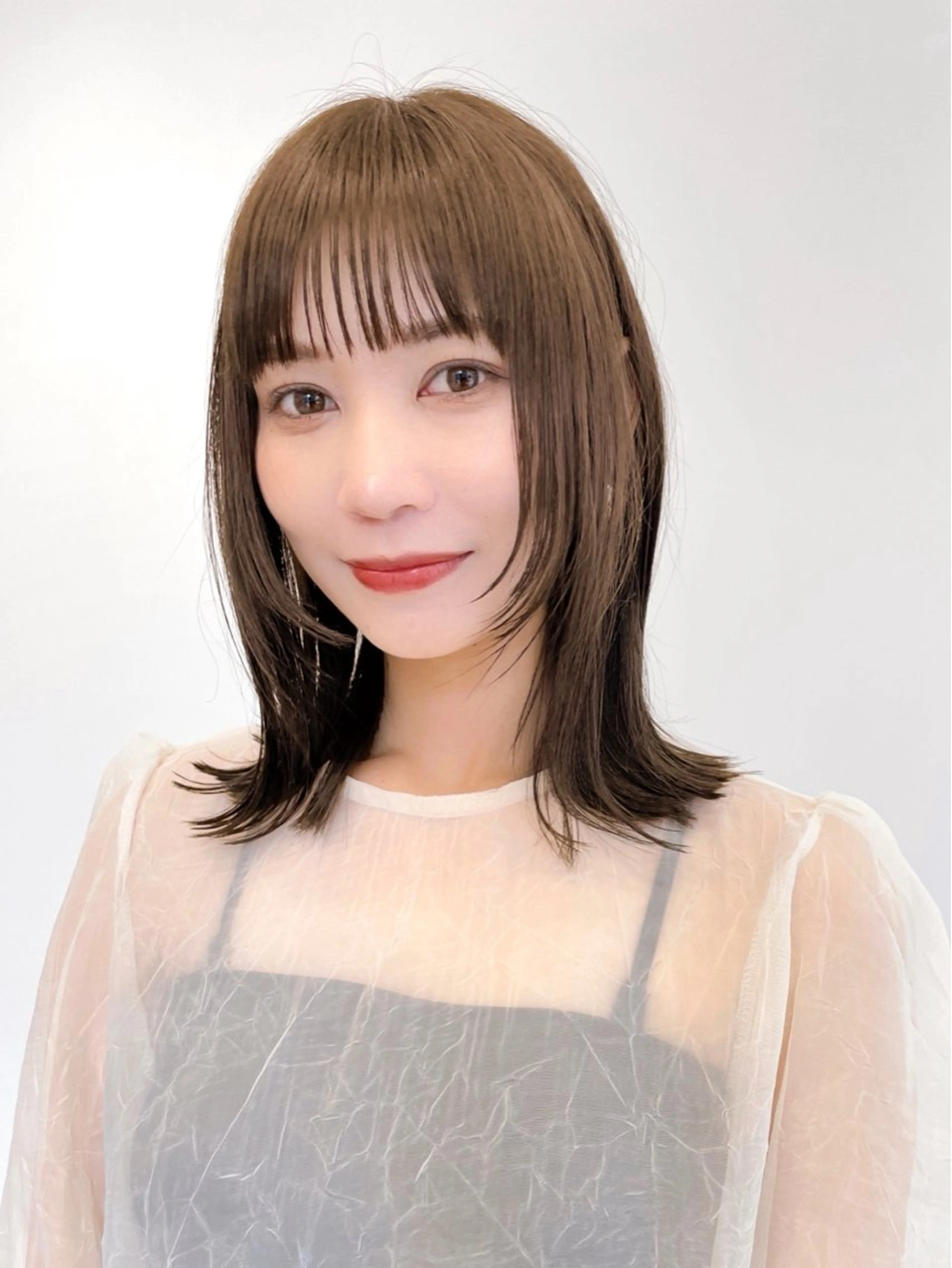 ミディアム 艶髪/髪質改善 ナカムラのヘアスタイル