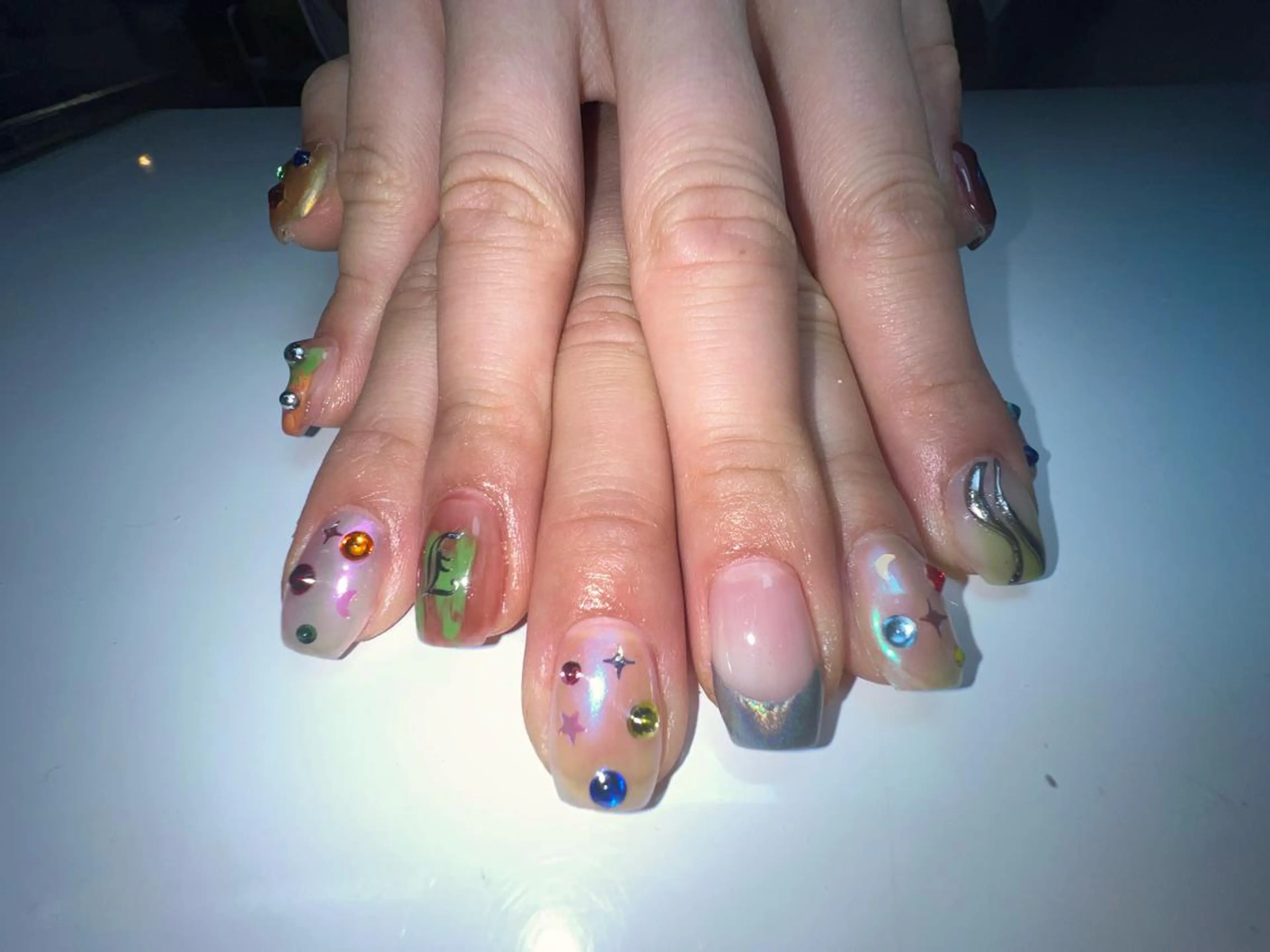 ネイル Nail Salon L'arc所属・💊大阪/心斎橋 moni🧠のネイルデザイン