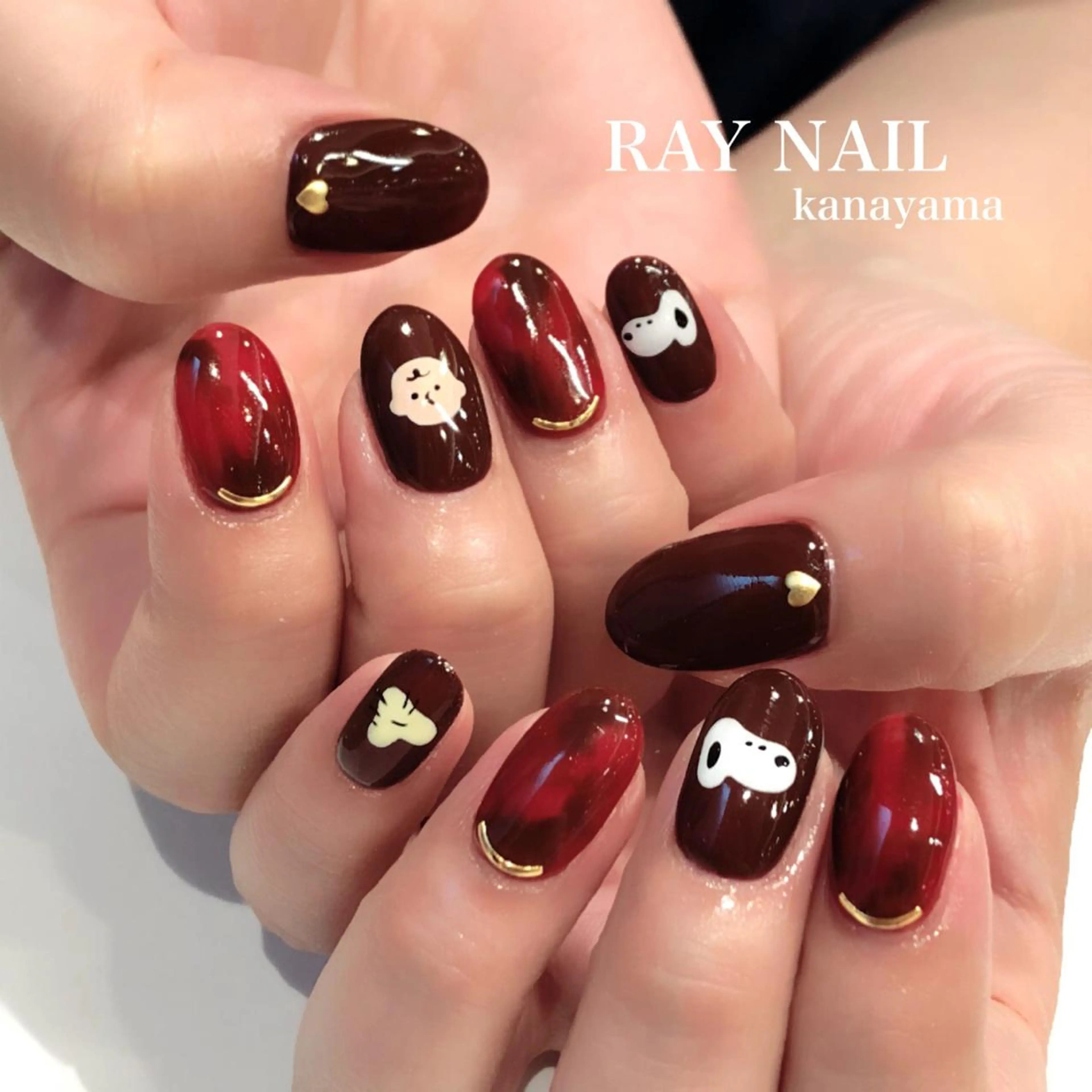 ネイル Arowa 伊田のネイルデザイン