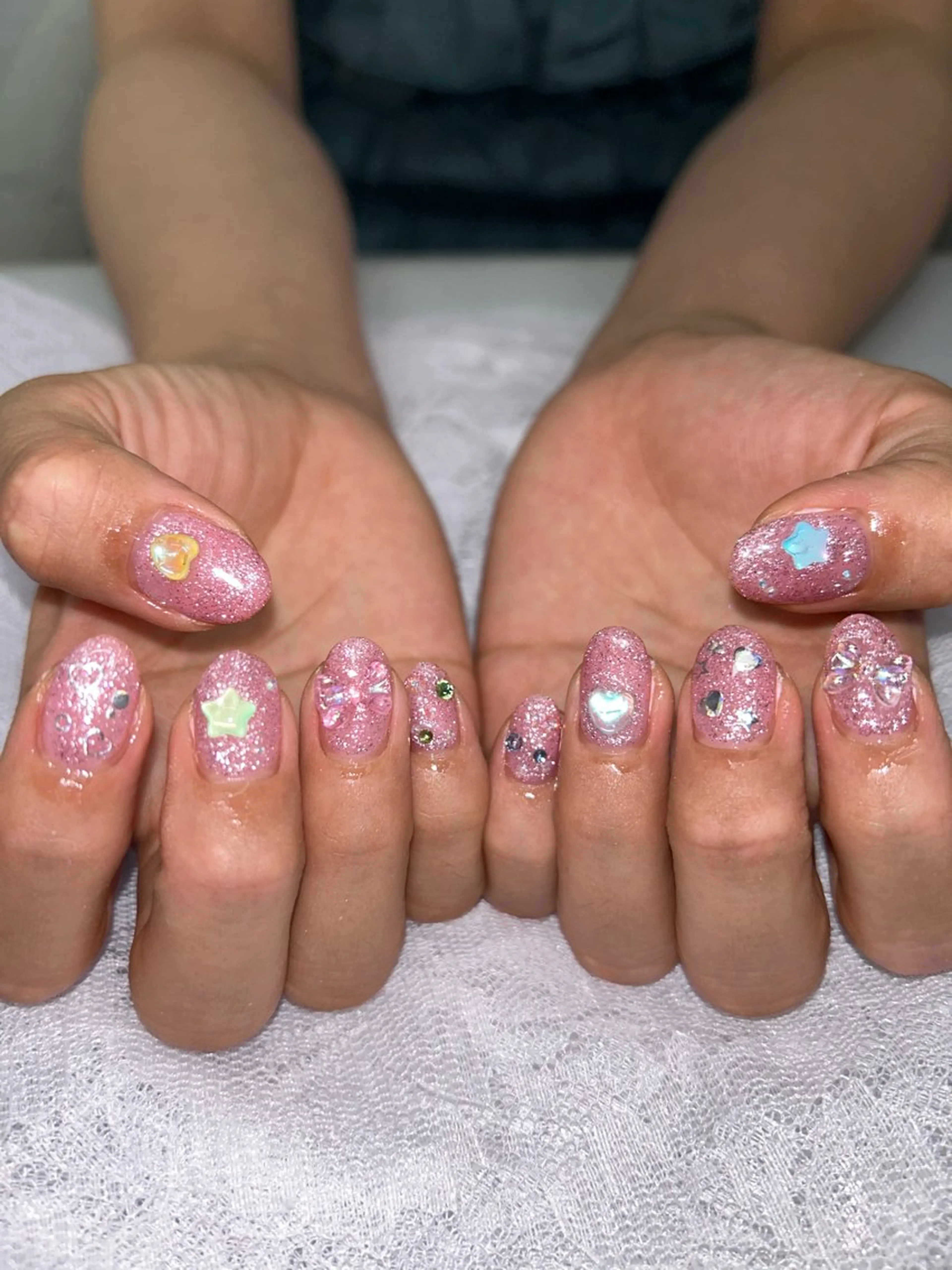 ネイル 持ち込み ハンドネイル Bianca赤羽 松元🥣🫧のネイルデザイン