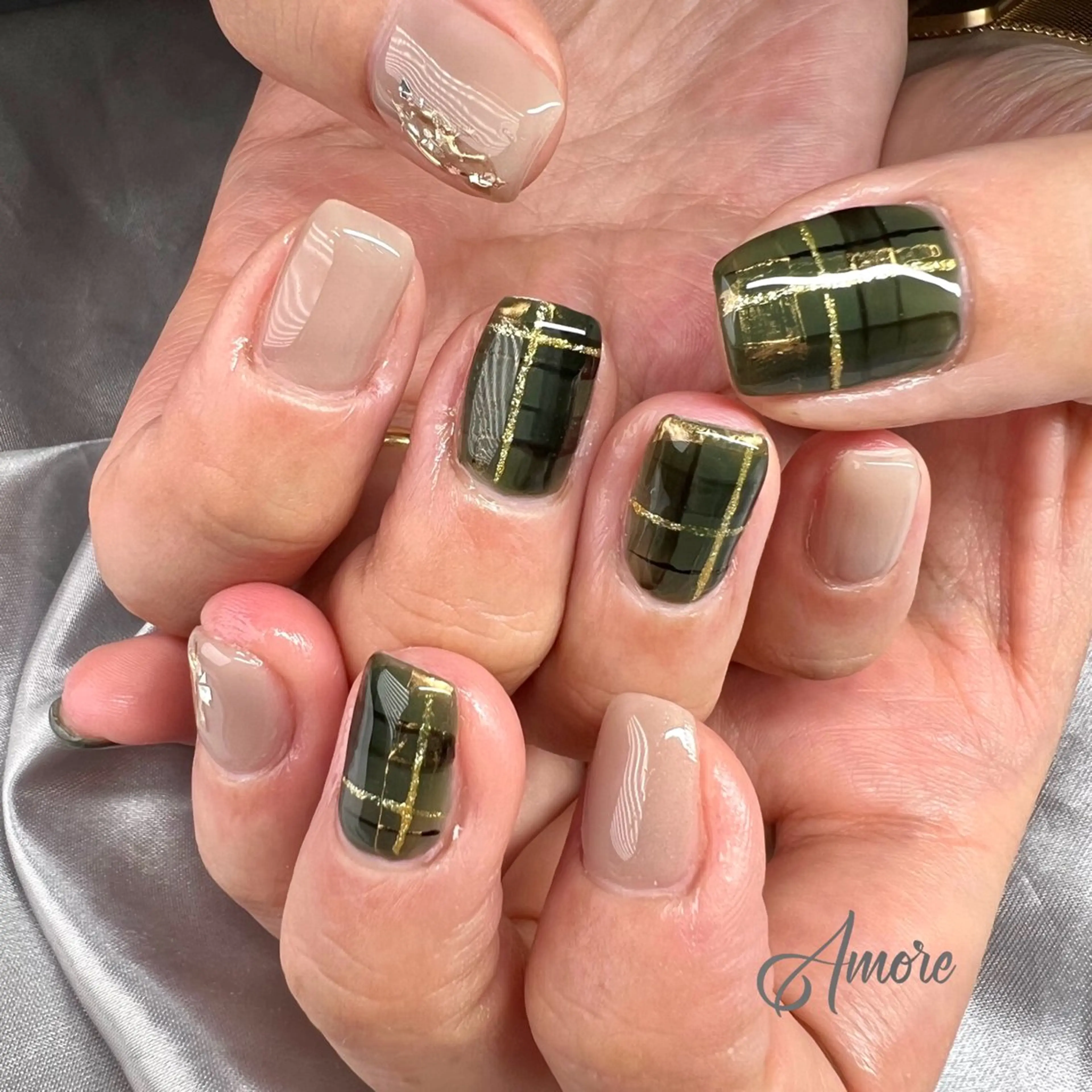 ネイル ジェルネイル 韓国ネイル パラジェル You kyehwaのネイルデザイン