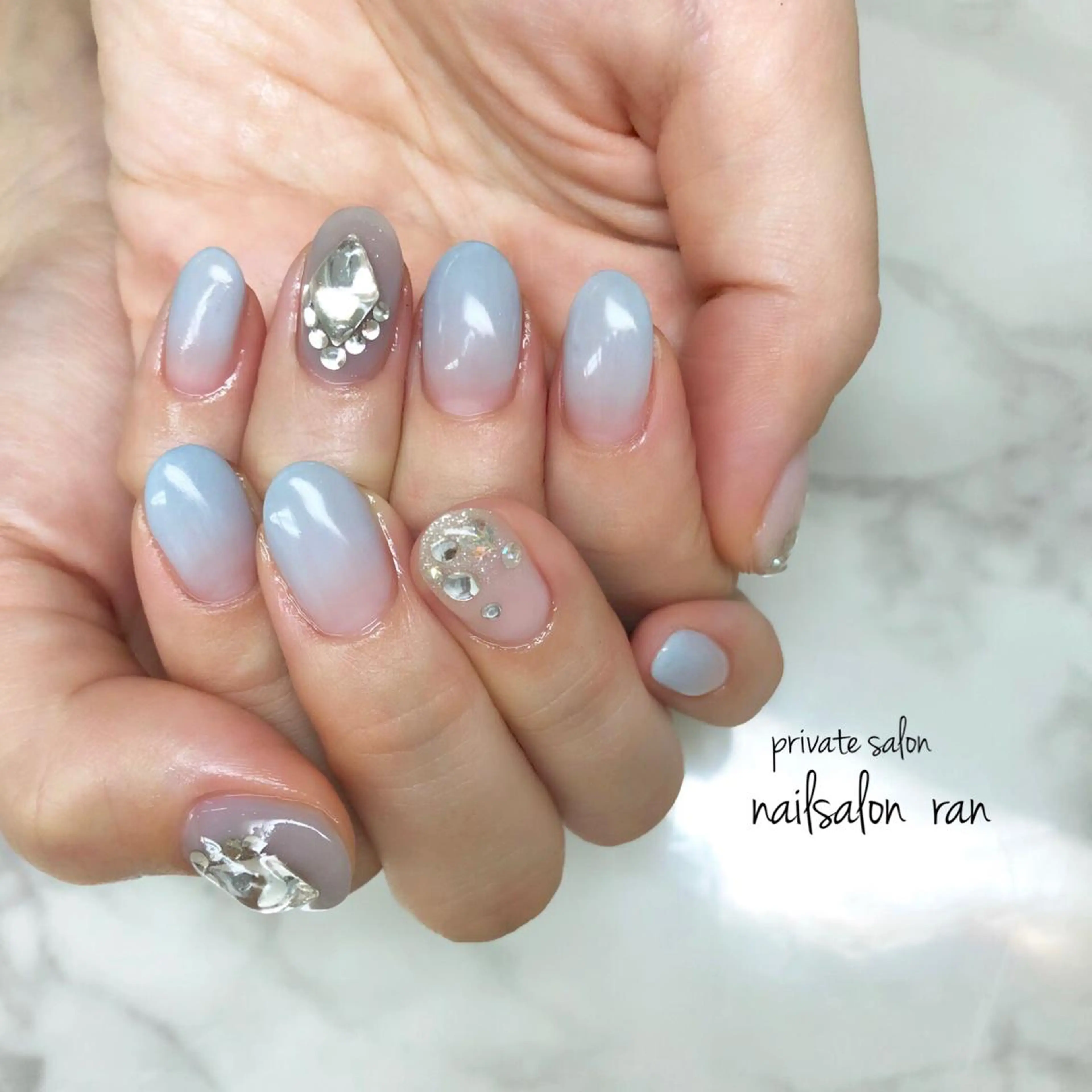 ネイル 持ち込み nailsalon ranのネイルデザイン