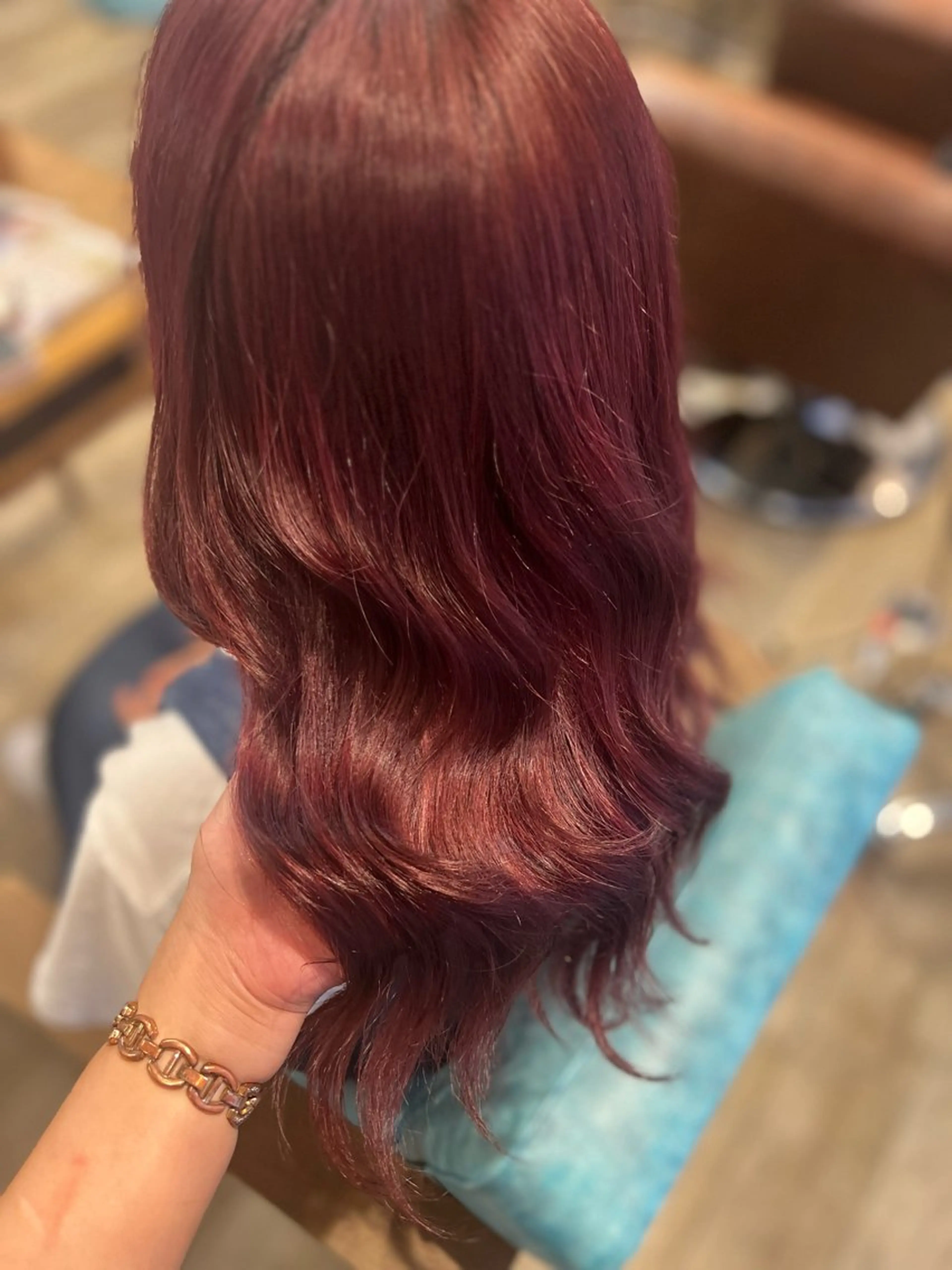 ミディアム カラー ヘアカラー Liere Muuのヘアスタイル