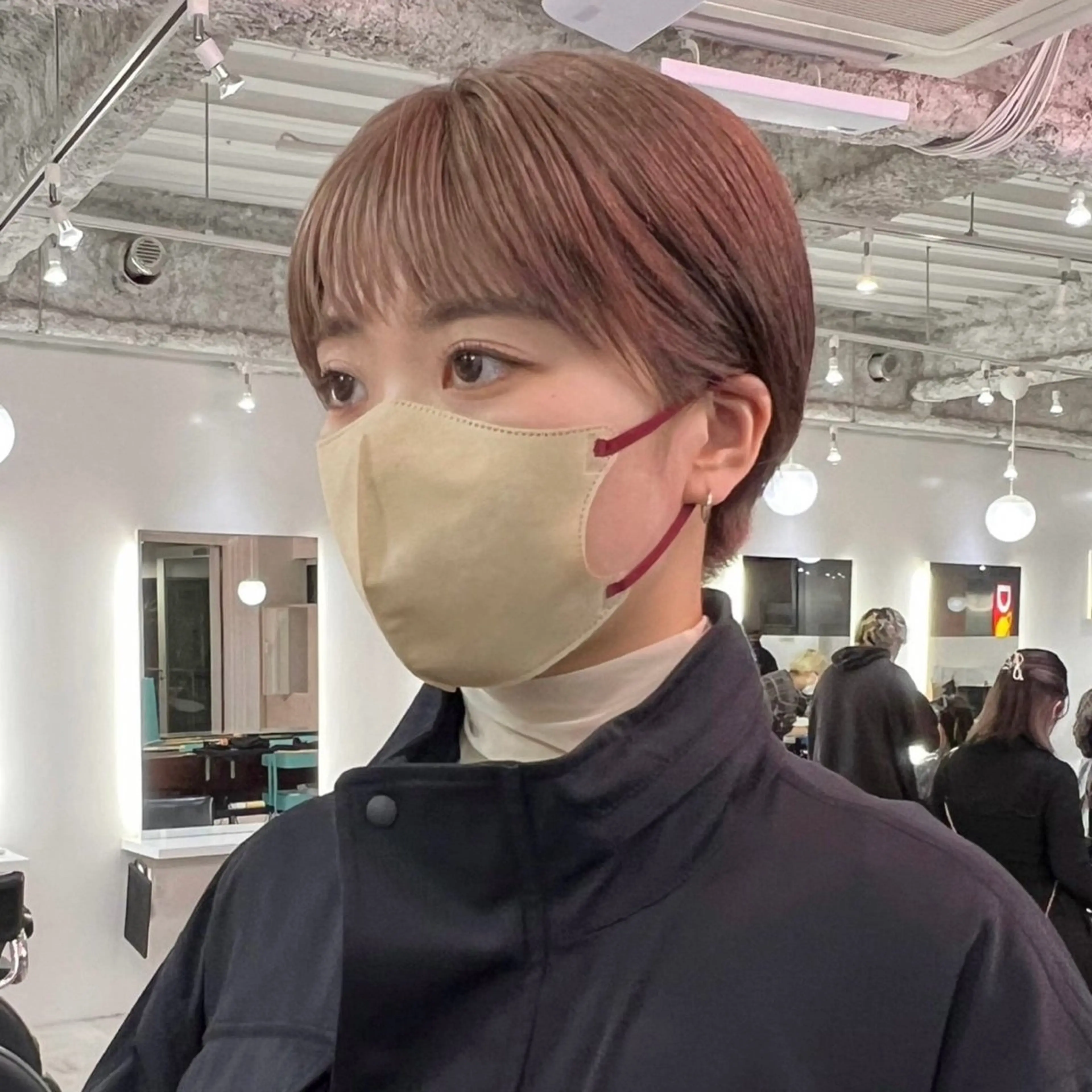 ショート カット ヘアカラー トリートメント ヘッドスパ ヘアセット 艶カラー×髪質改善 /レイヤー✂️レオンのヘアスタイル