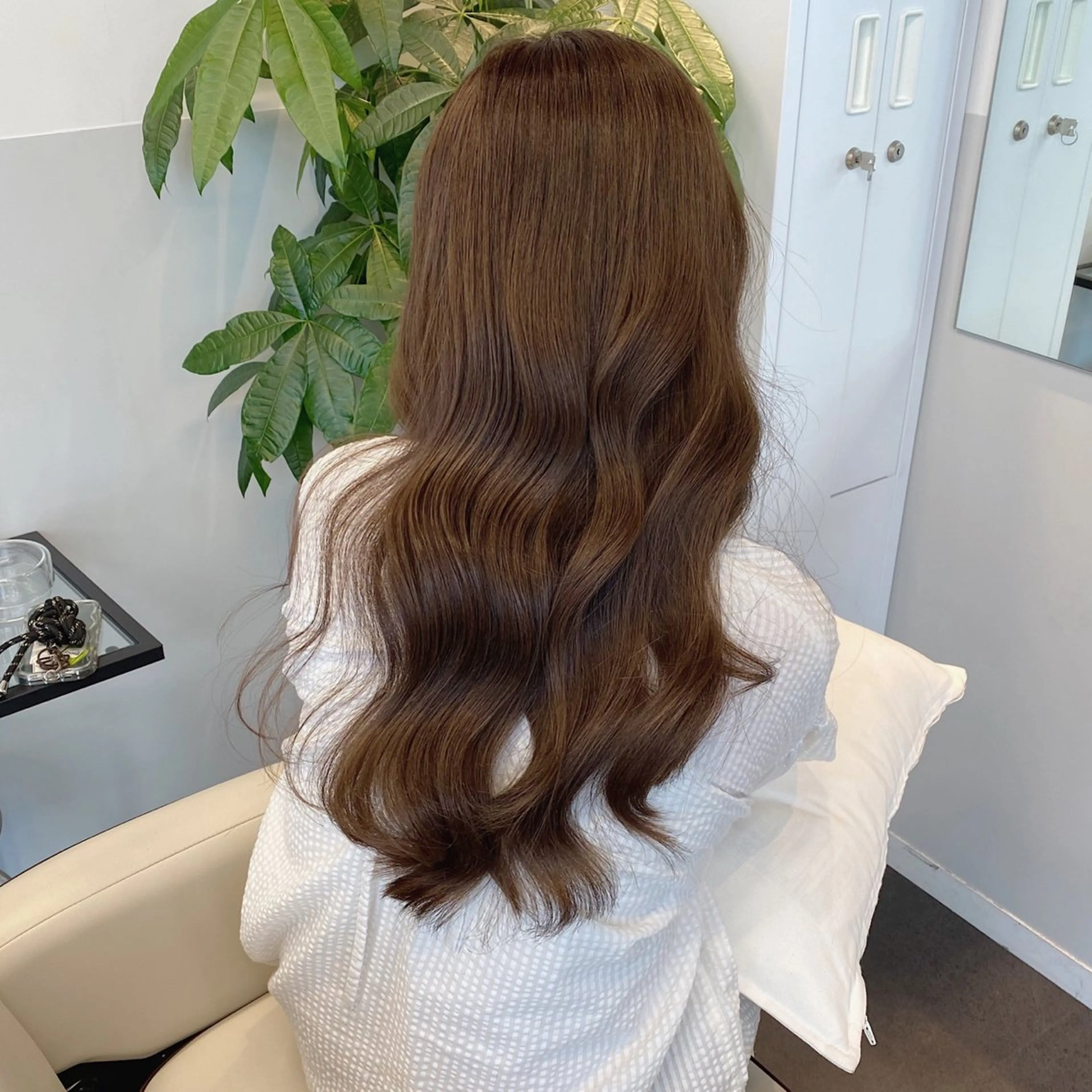 ブリーチなしWカラー+似合わせカット+最高級トリートメントの写真