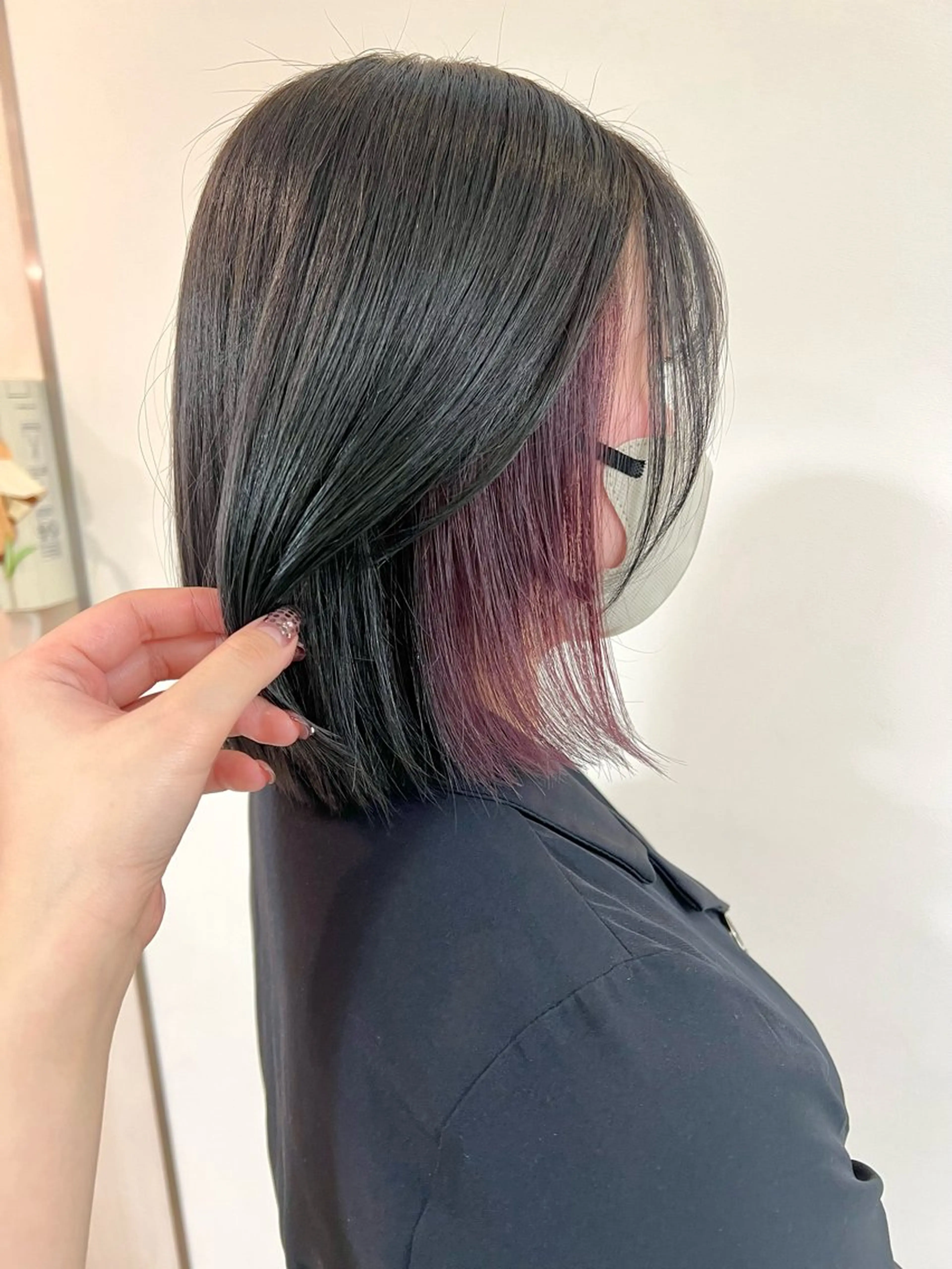 ショート カラー 🎀野崎 美玖𝜗𝜚˚⋆のヘアスタイル